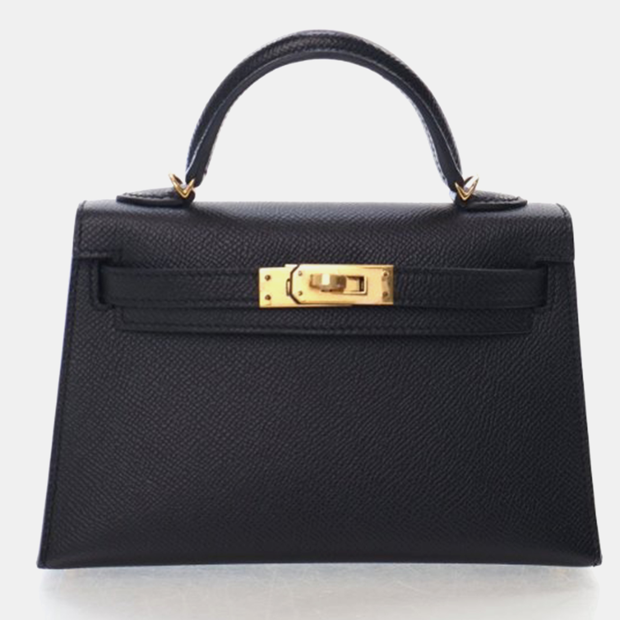 

Hermes Mini Kelly 20 Noir Epsom Bag, Black