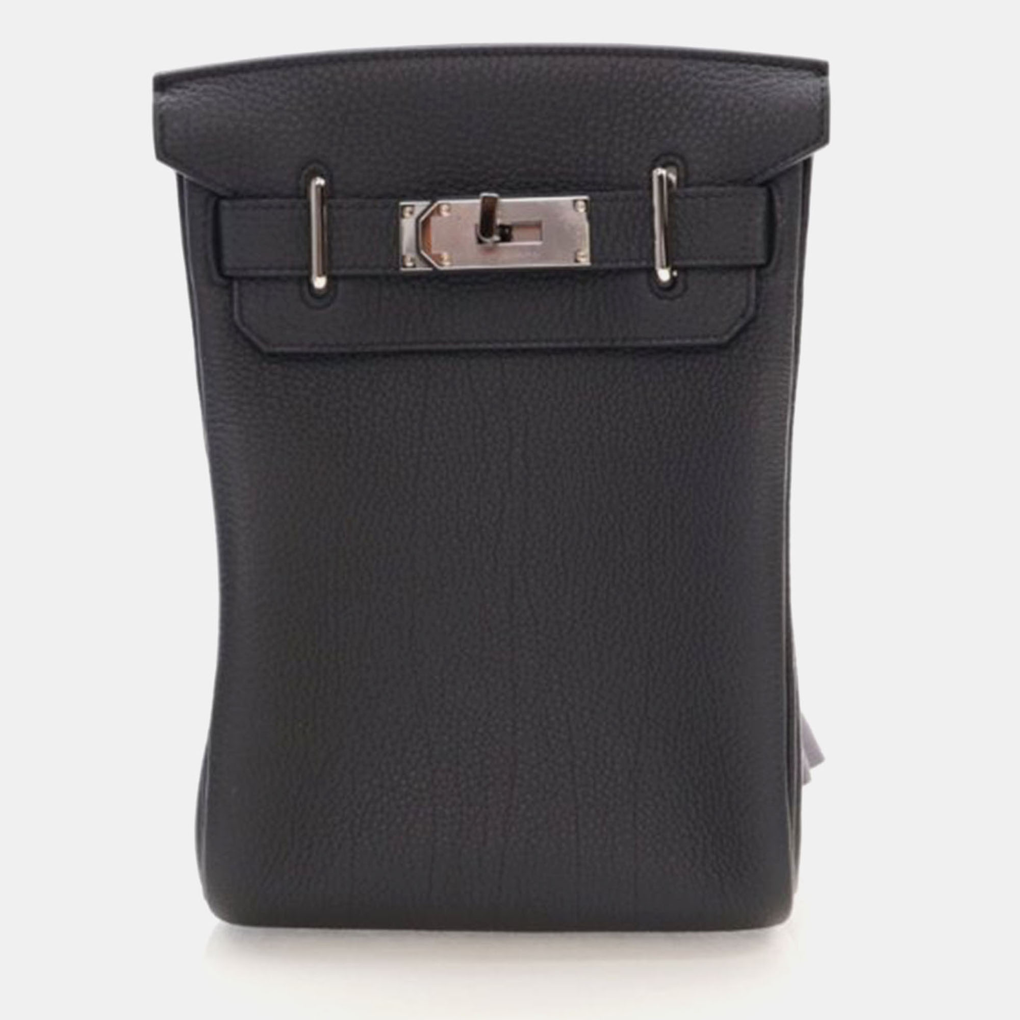 

Hermes Plomb Togo Hac A Dos PM, Grey