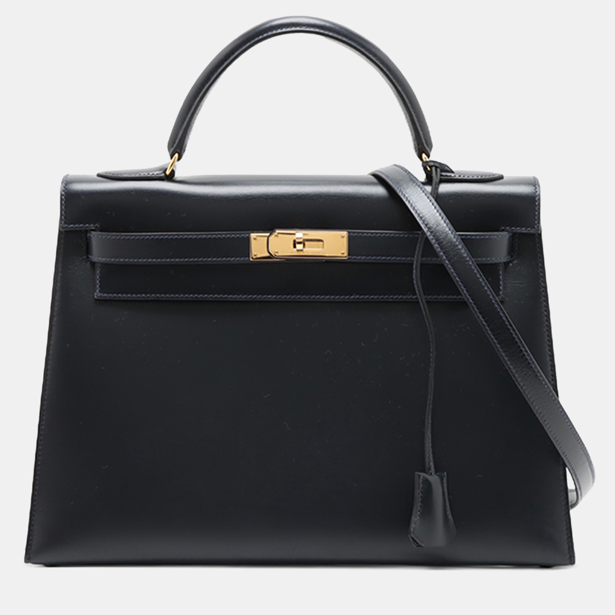 

Hermes Blue Box Calf Kelly Sellier 32