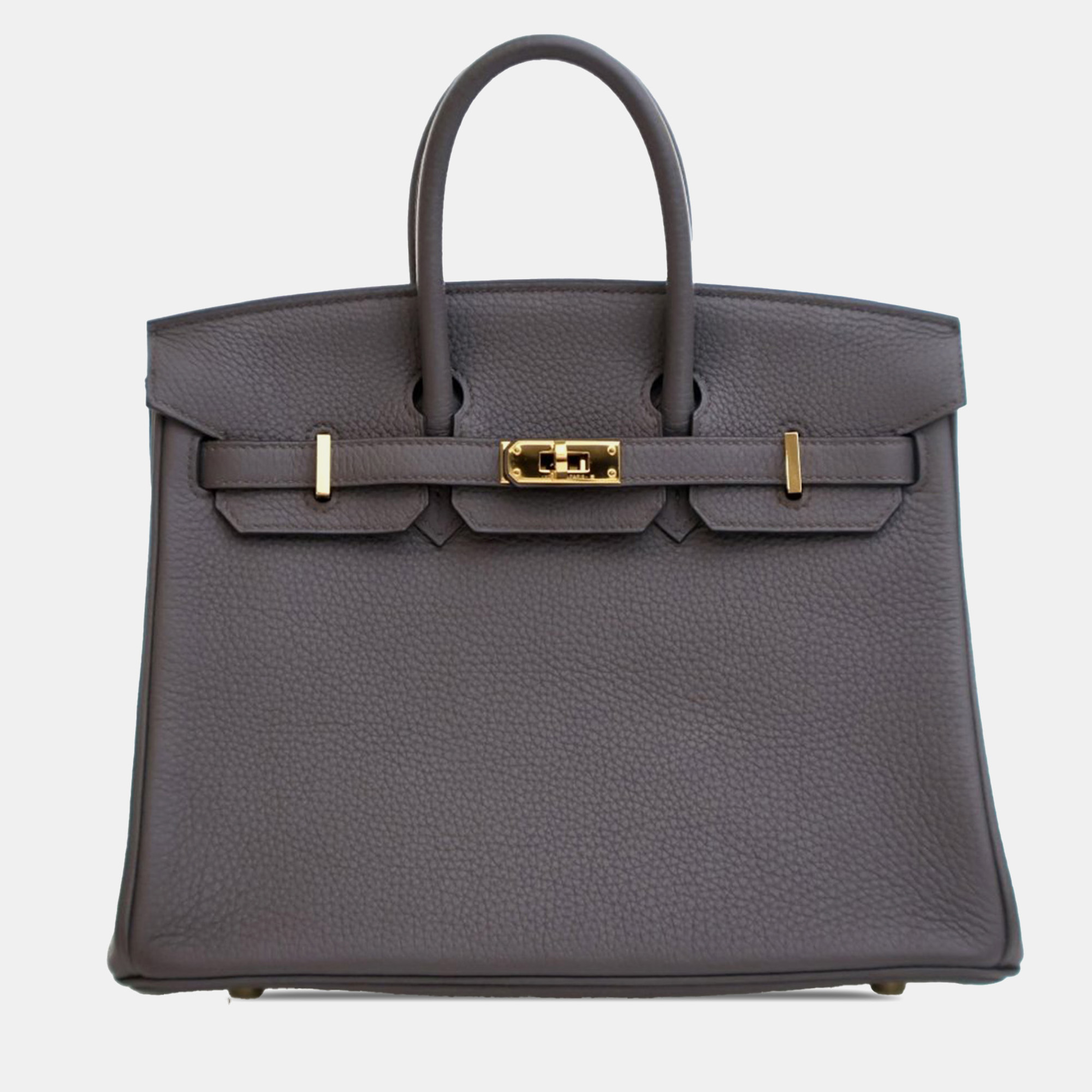 

Hermes Grey Hermes Etain Togo Birkin Retourne 25