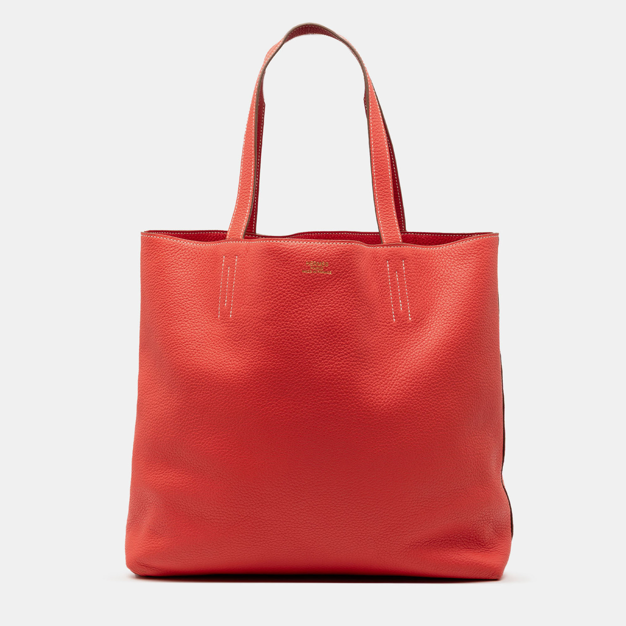 

Hermes Red Clemence Double Sens 36