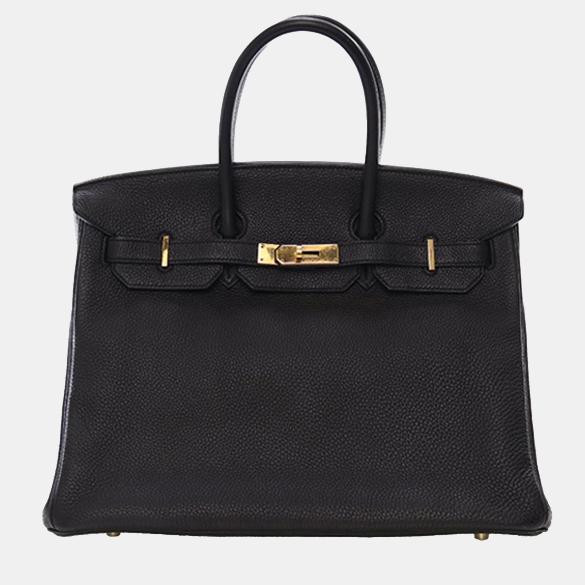 

Hermes Noir Togo Birkin Retourne 35, Black