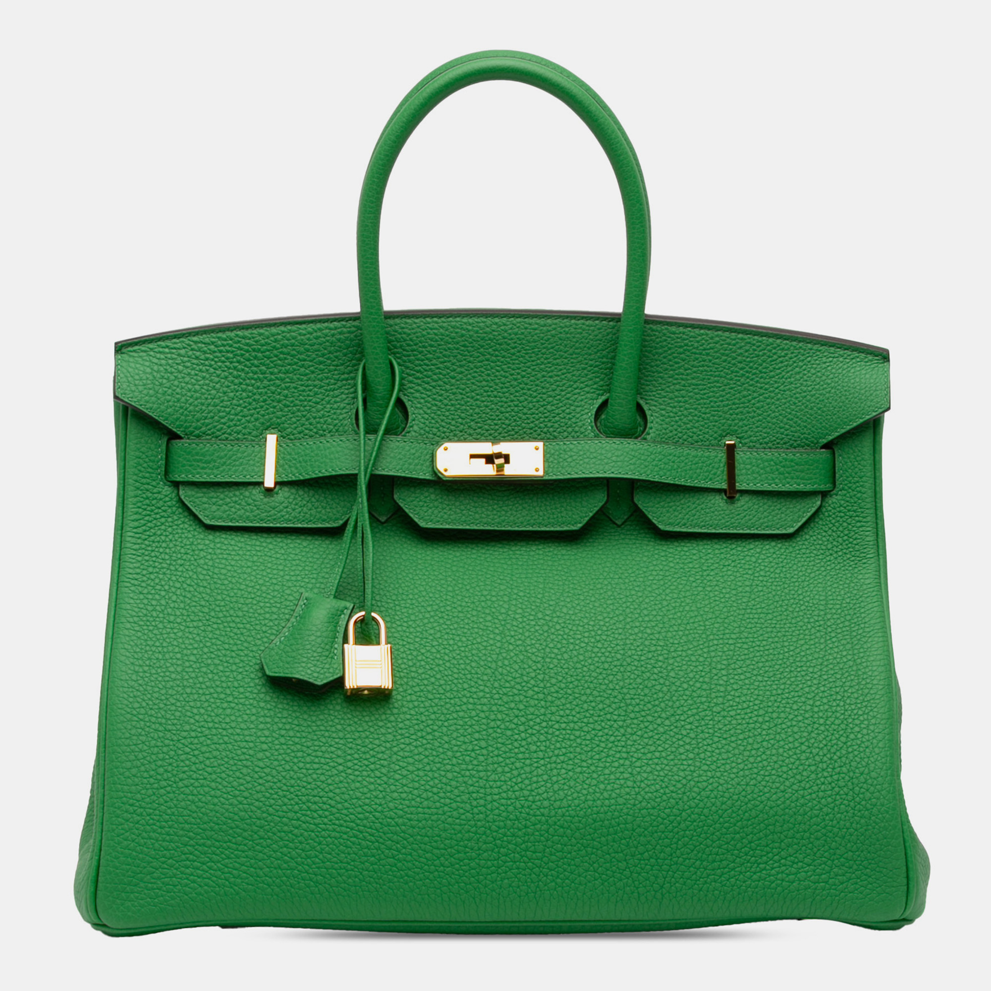 

Hermes Bambou Togo Birkin Retourne 35, Green