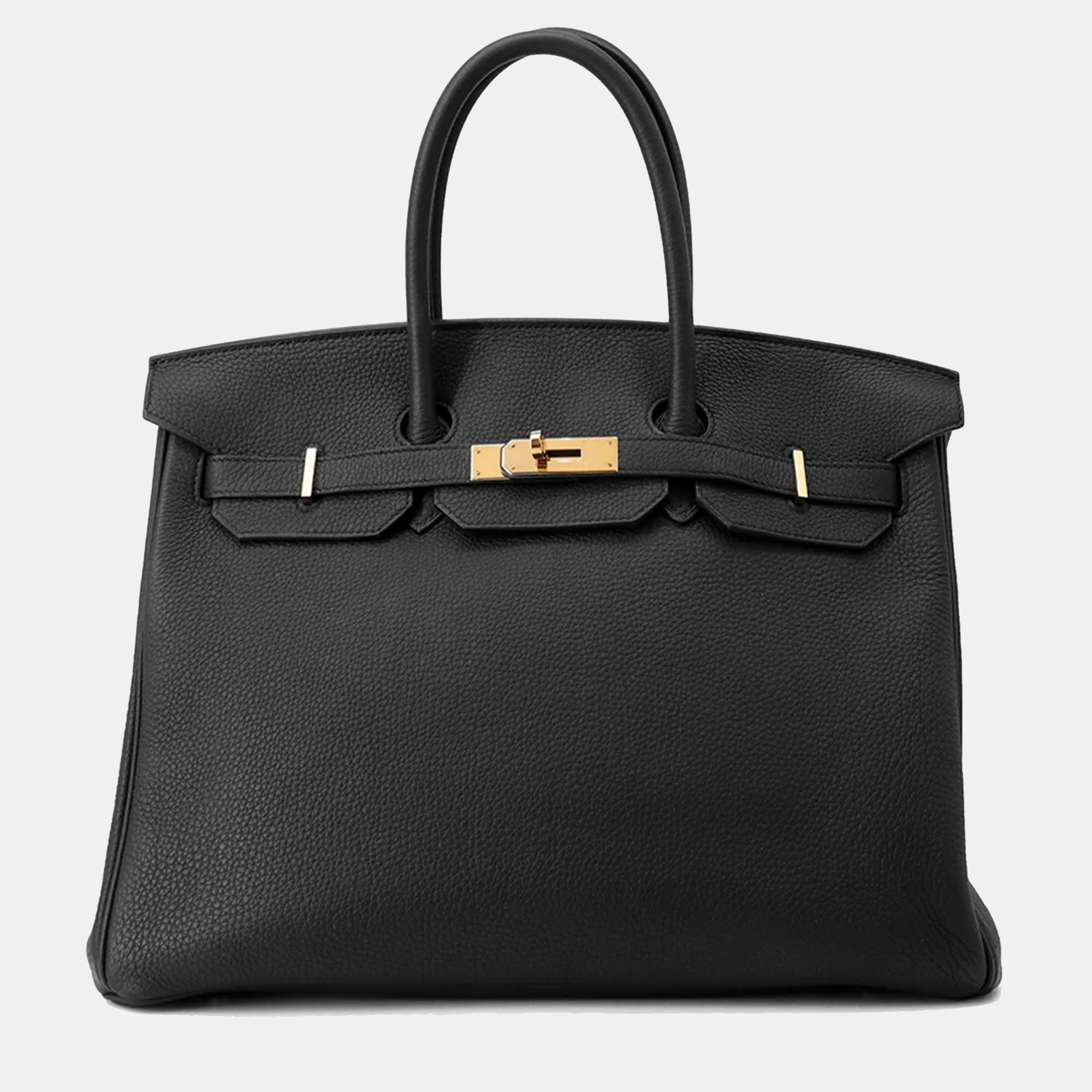 

Hermes Birkin Black Togo Leather Size