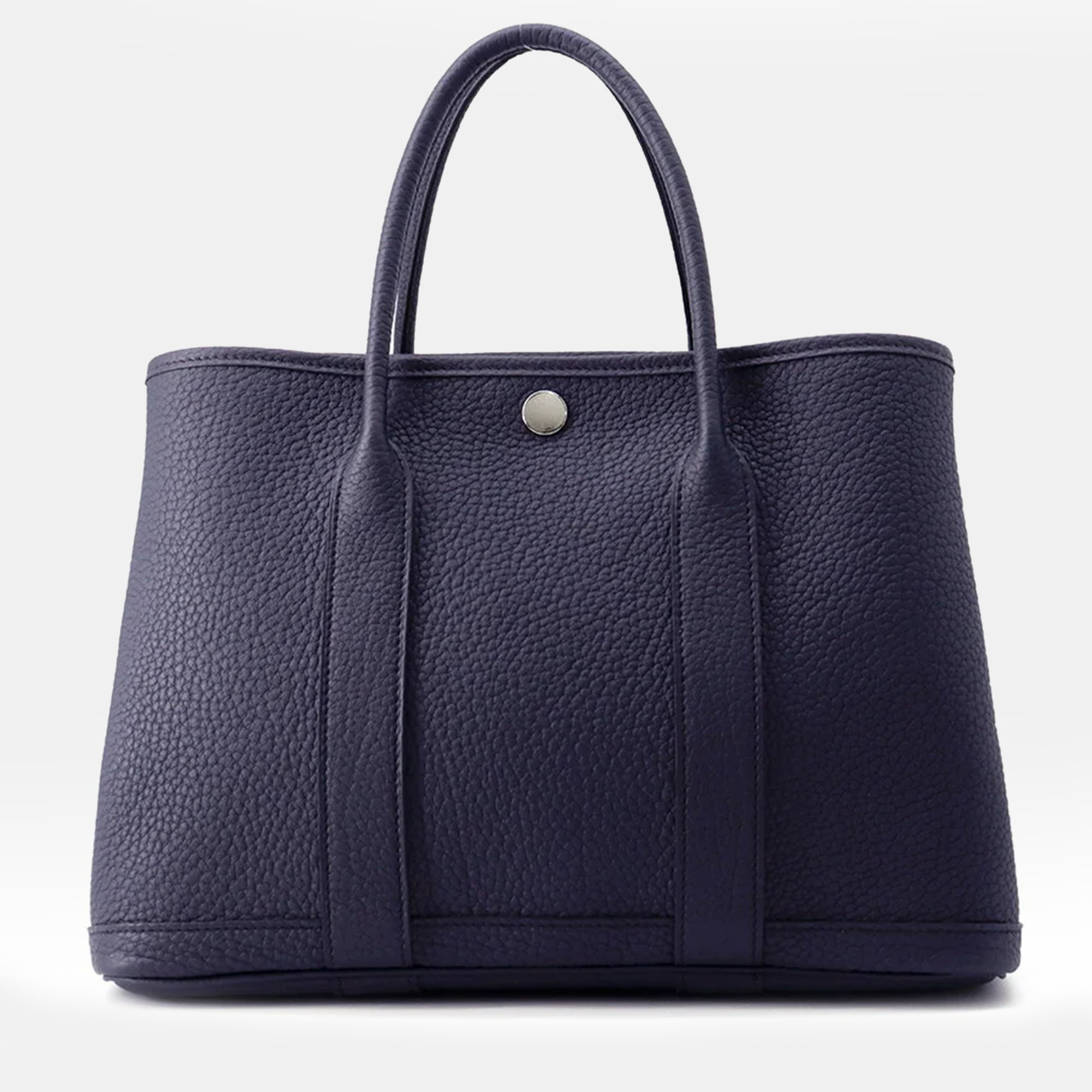 

Hermes Garden Party Blue Indigo Negonda Leather Size TPM