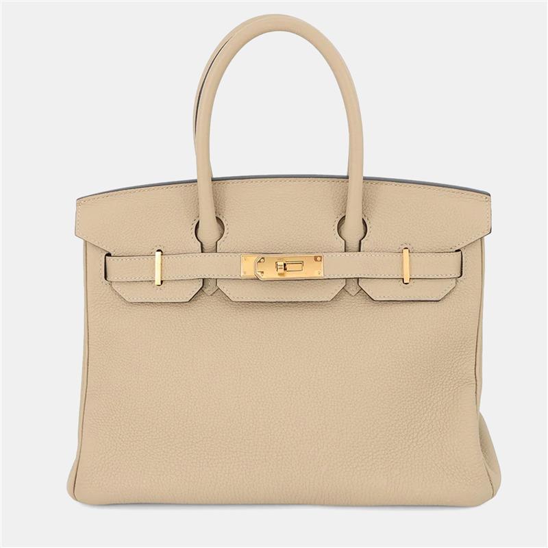 

Hermes Birkin Trench Togo Leather Size, Beige