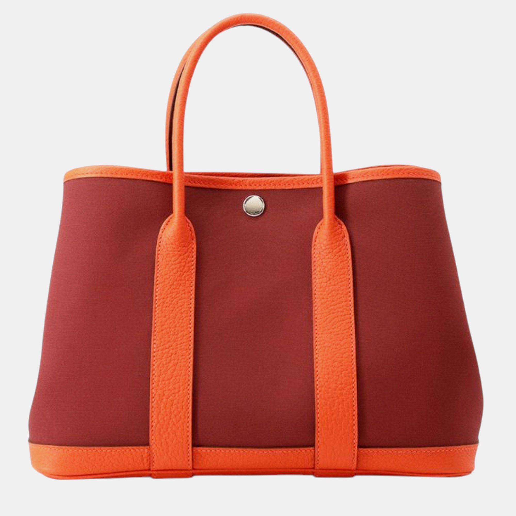 

Hermes Rouge Grenat, Orange Poppy Toile and Negonda Garden Party 30