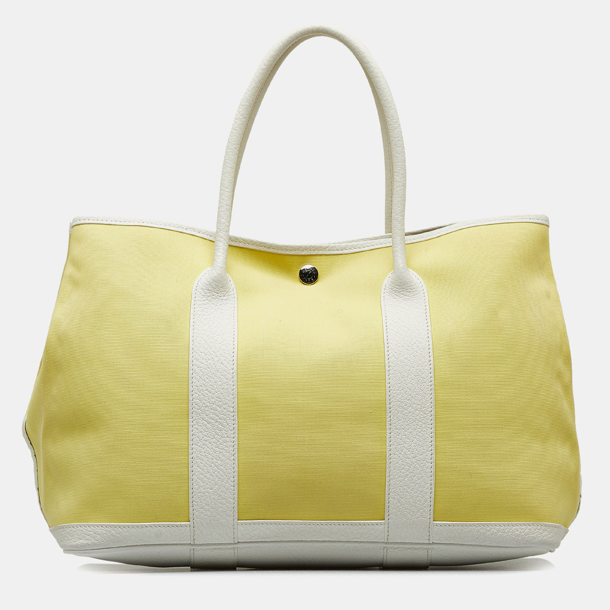 

Hermes White Yellow Toile and Negonda Garden Party 36