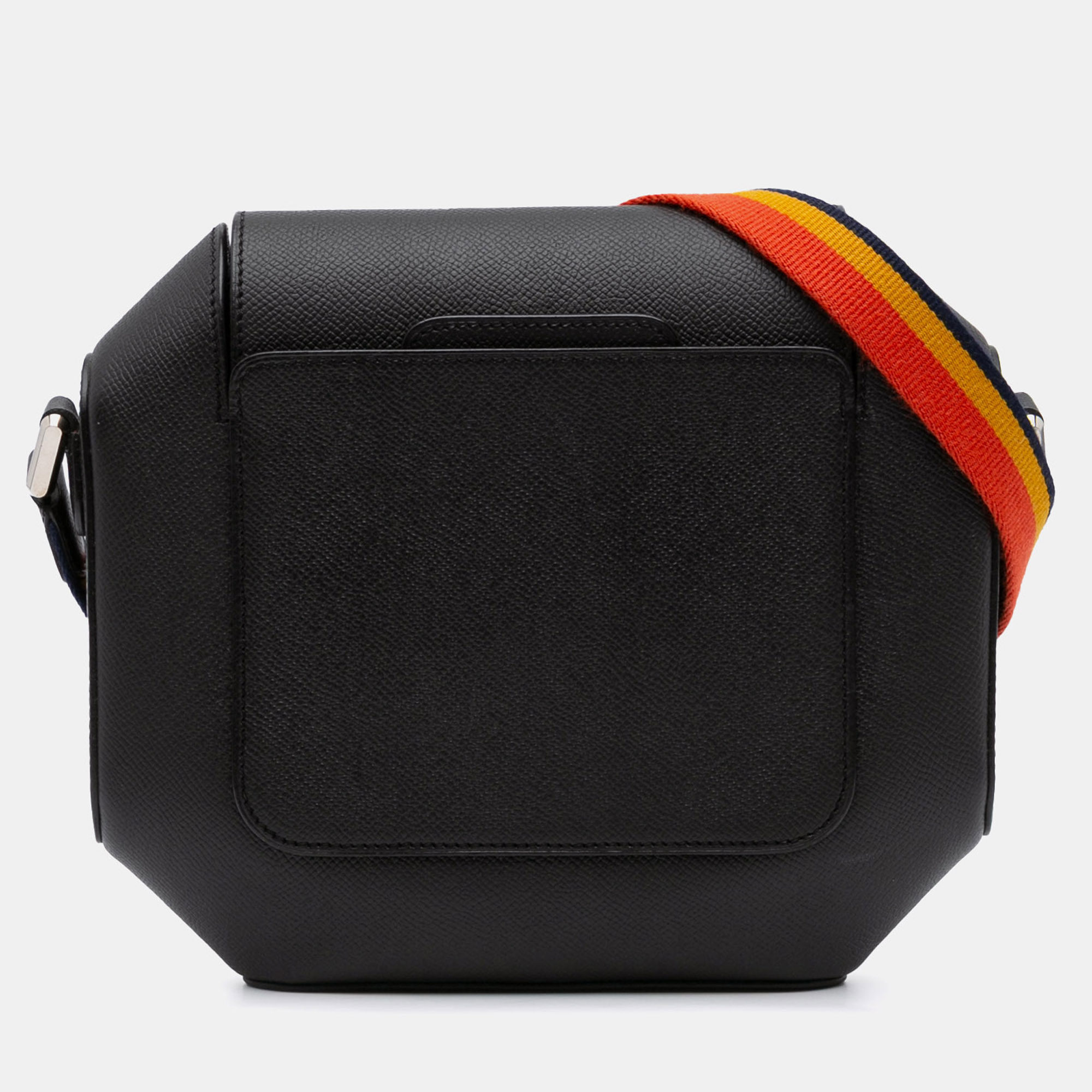 

Hermes Black Epsom Octogone 23