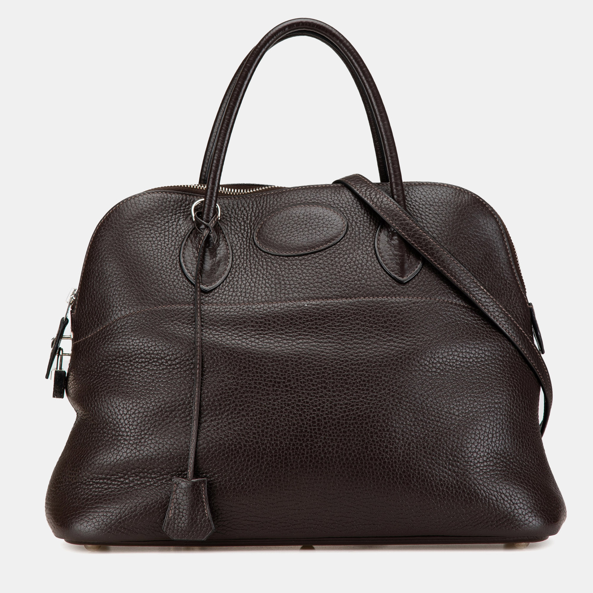 

Hermes Brown Clemence Bolide 35
