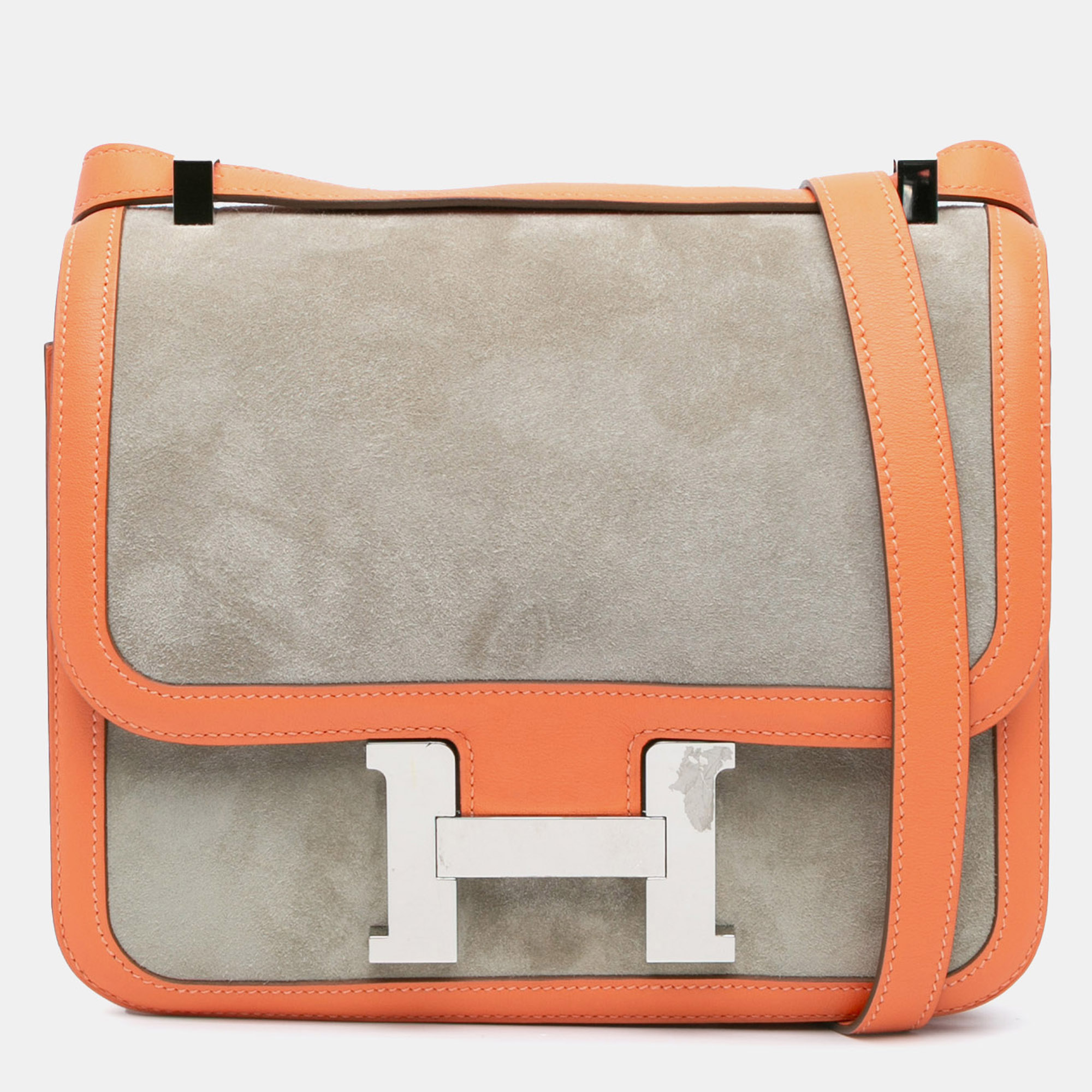 

Hermes Orange Doblis and Swift Constance 24