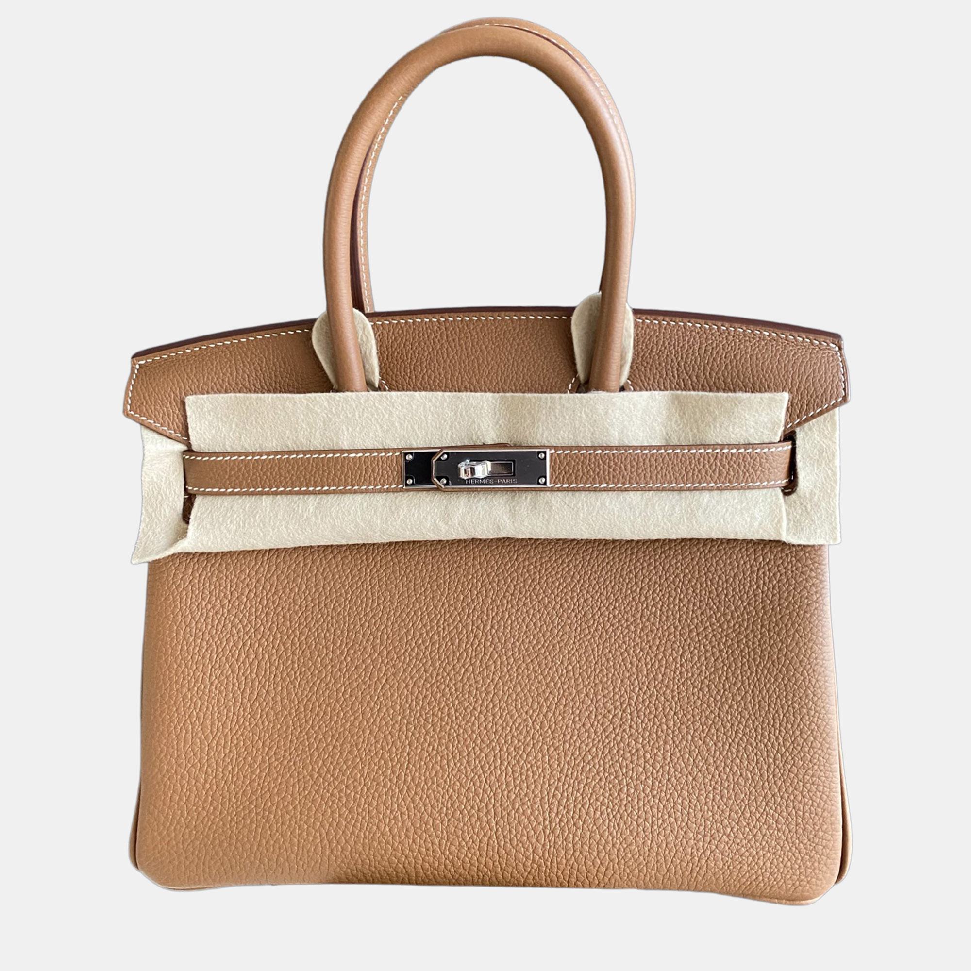 

Hermes Birkin 30 Gold Togo with Palladium Hardware
