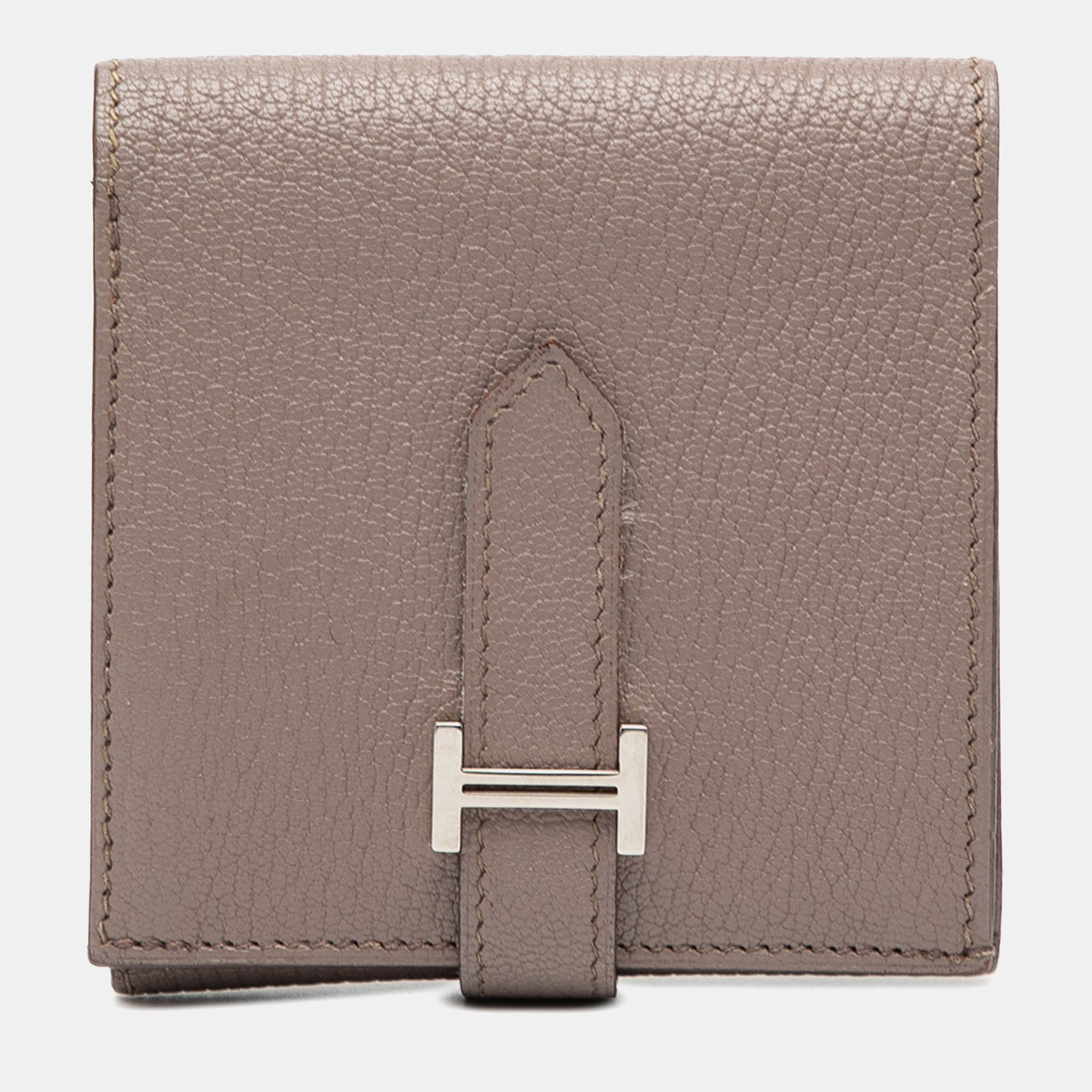 

Hermes Brown Epsom Bearn Compact Wallet