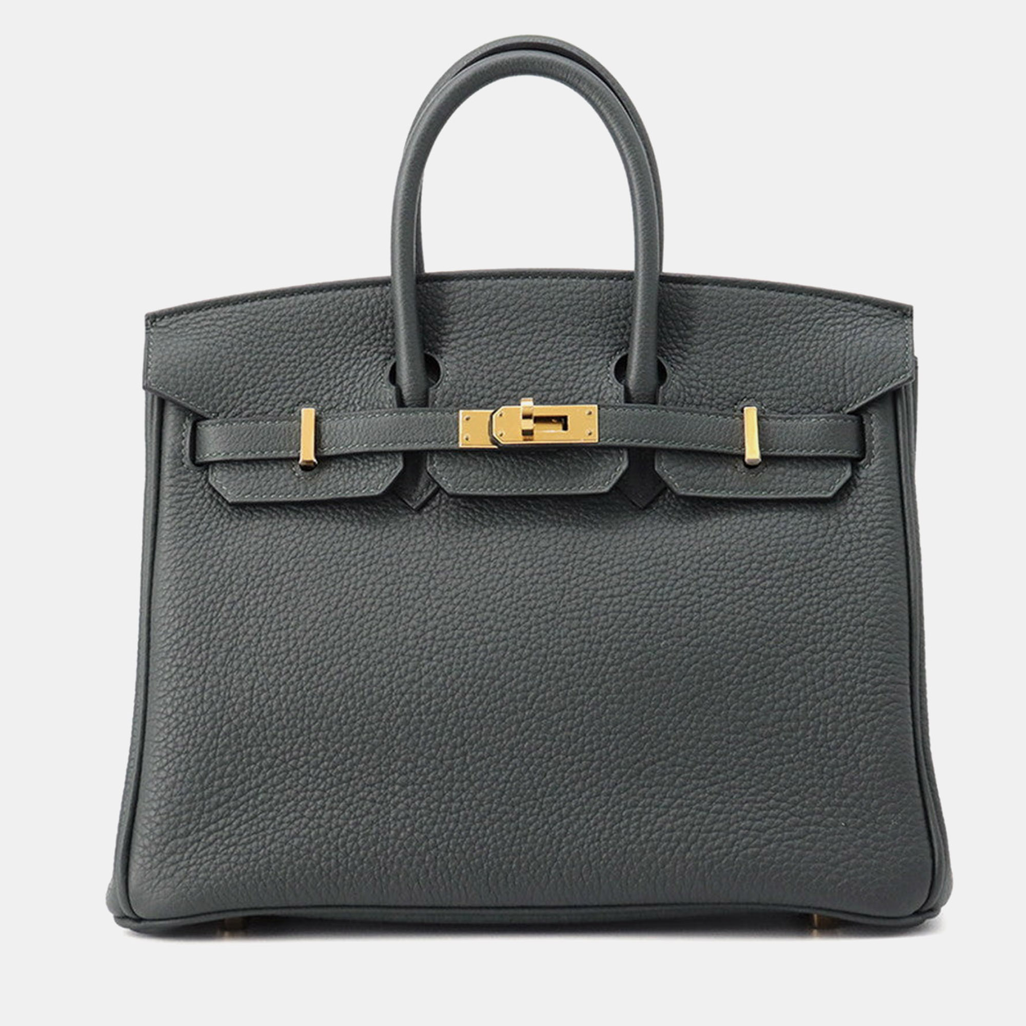 

Hermes Birkin New Vert Fonce Togo Leather Size, Grey
