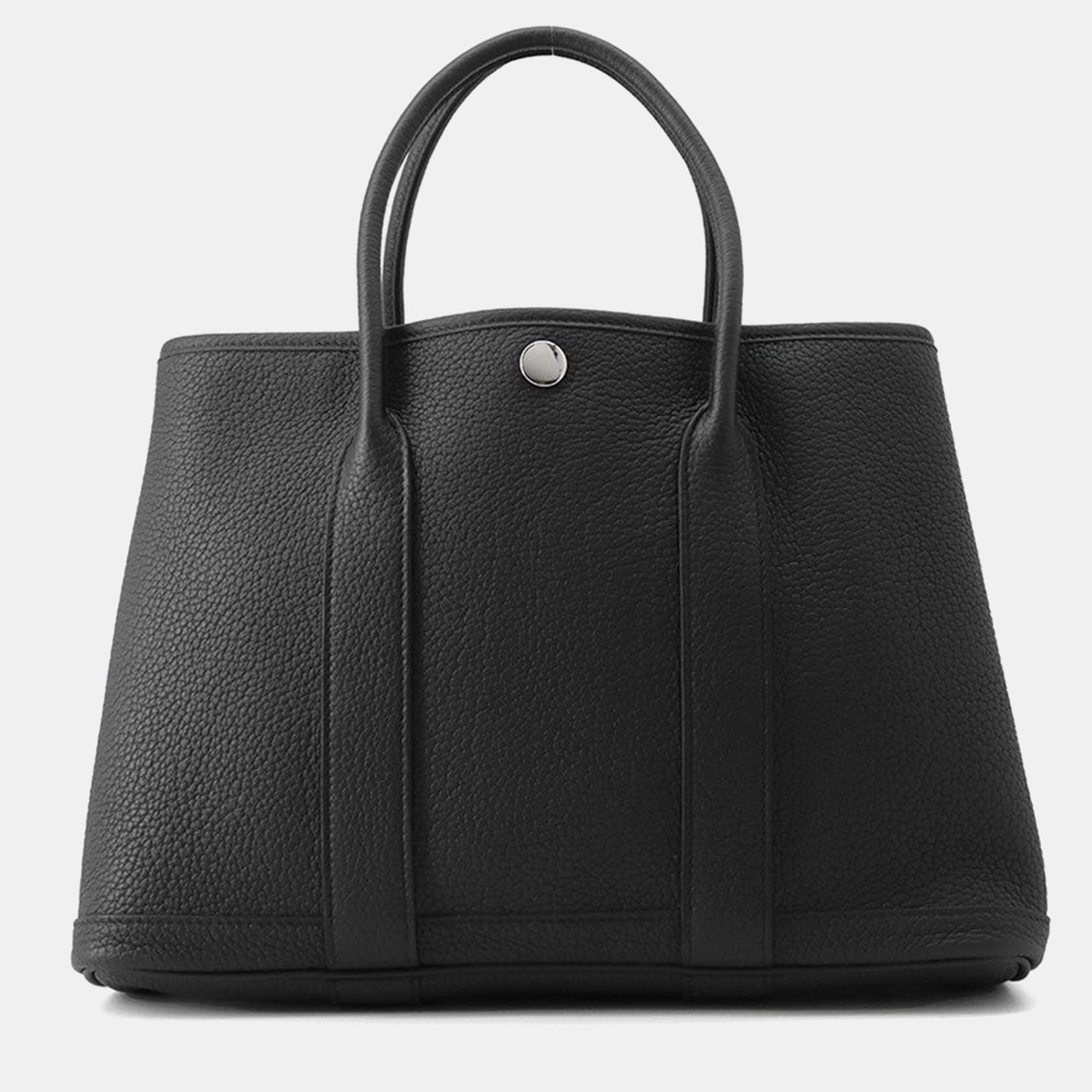 

Hermes Garden Party Black Negonda Leather Size Tpm