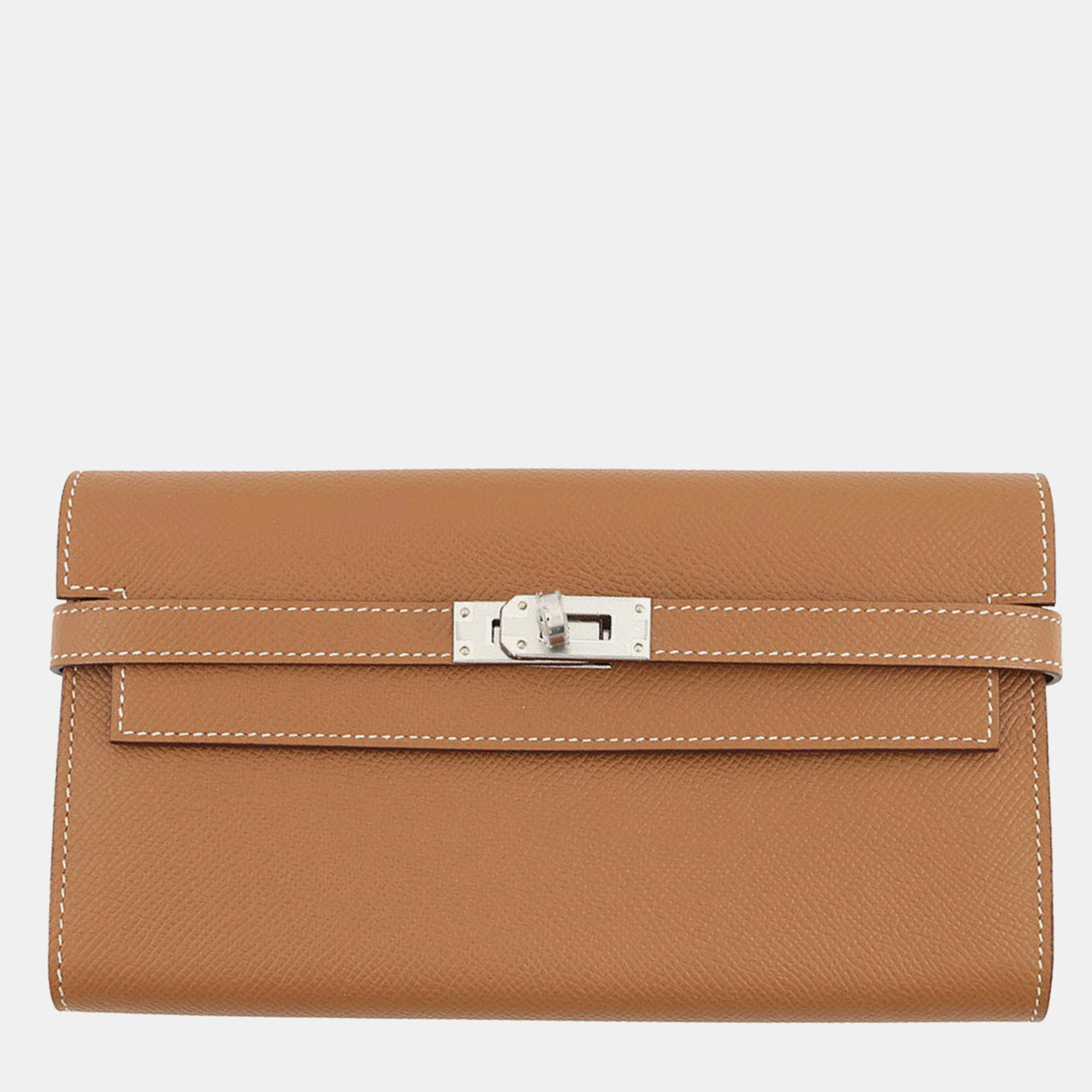 

Hermes Kelly Wallet Long Gold Epsom, Brown