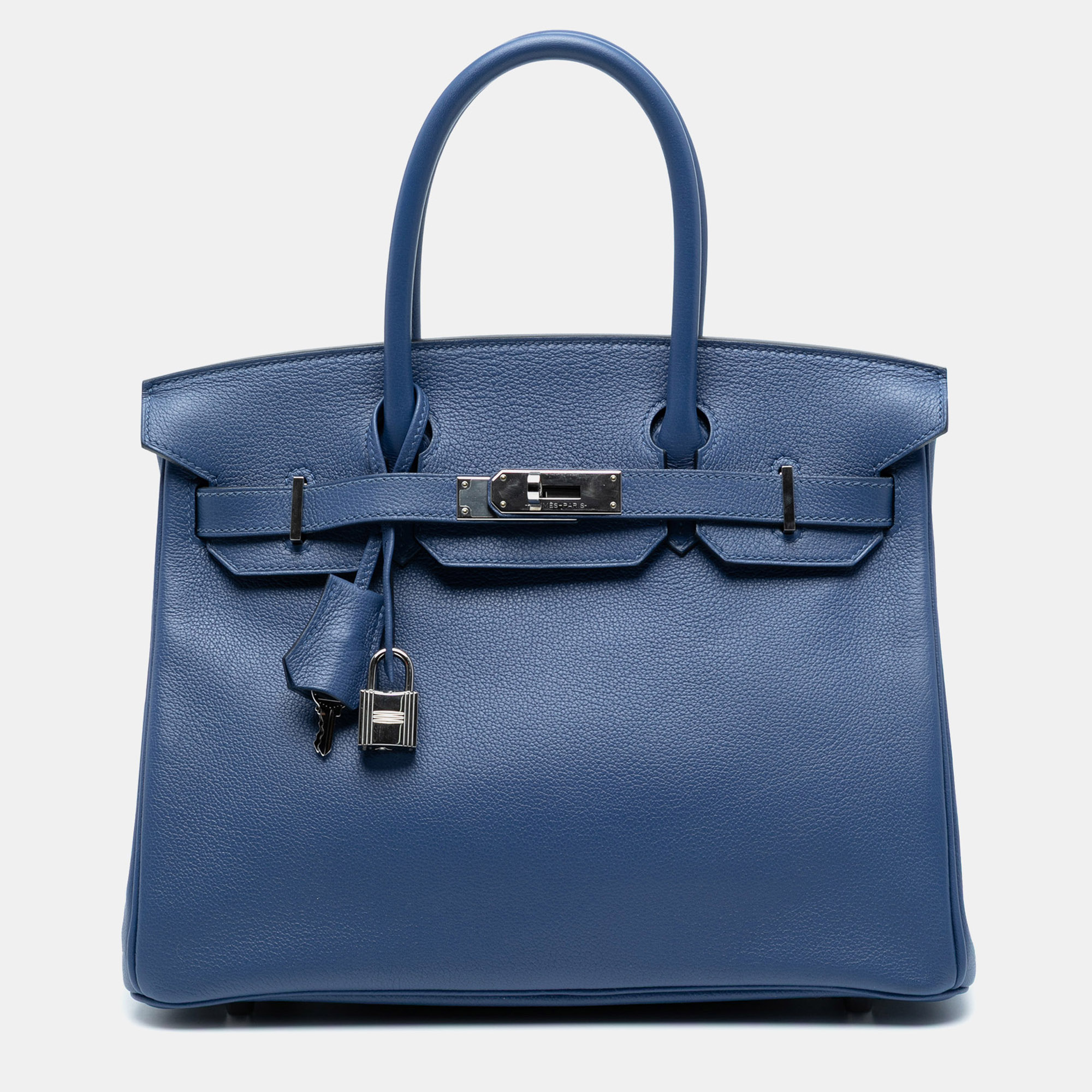 

Hermes Blue Togo Birkin Retourne 30