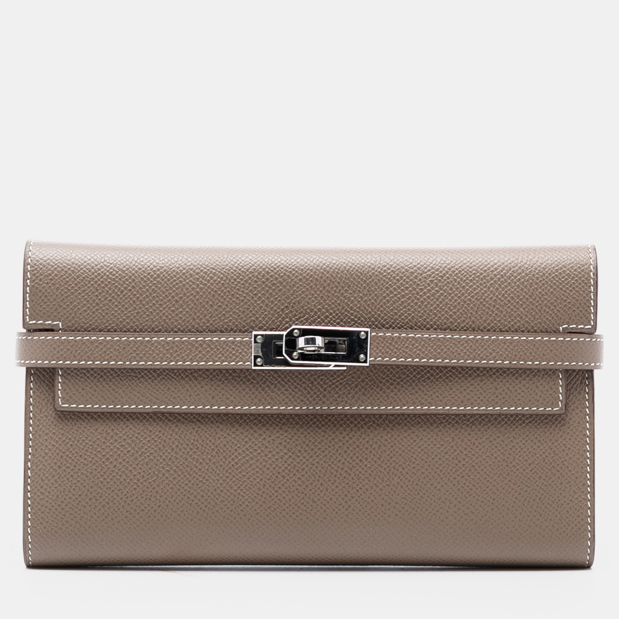 

Hermes Brown Epsom Kelly Longue Wallet