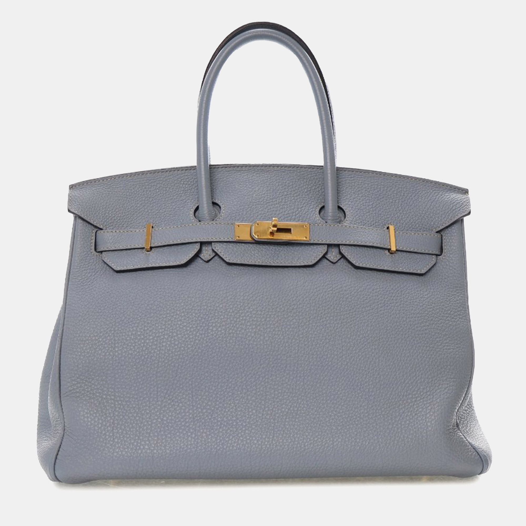 

Hermes Blue Togo Birkin Retourne 35