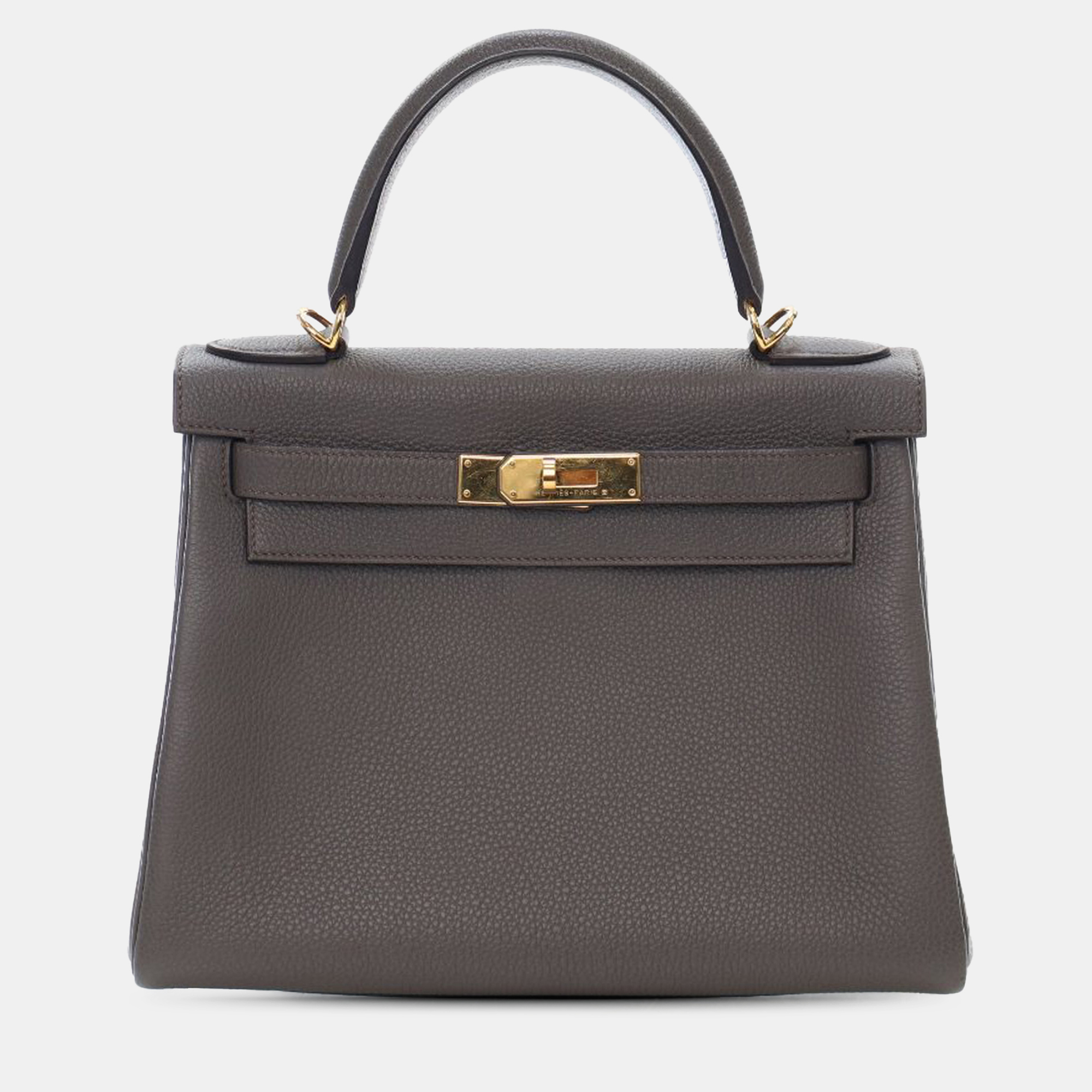 

Hermes Grey Togo Kelly II Retourne 28