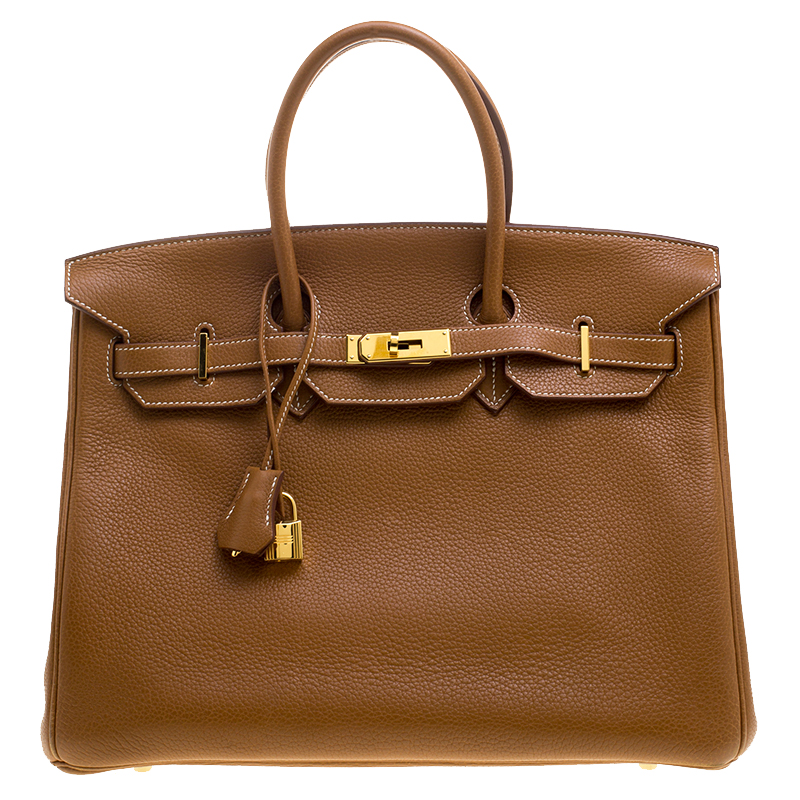Hermes Gold Togo Leather Gold Hardware Birkin 35 Bag Hermes | The ...