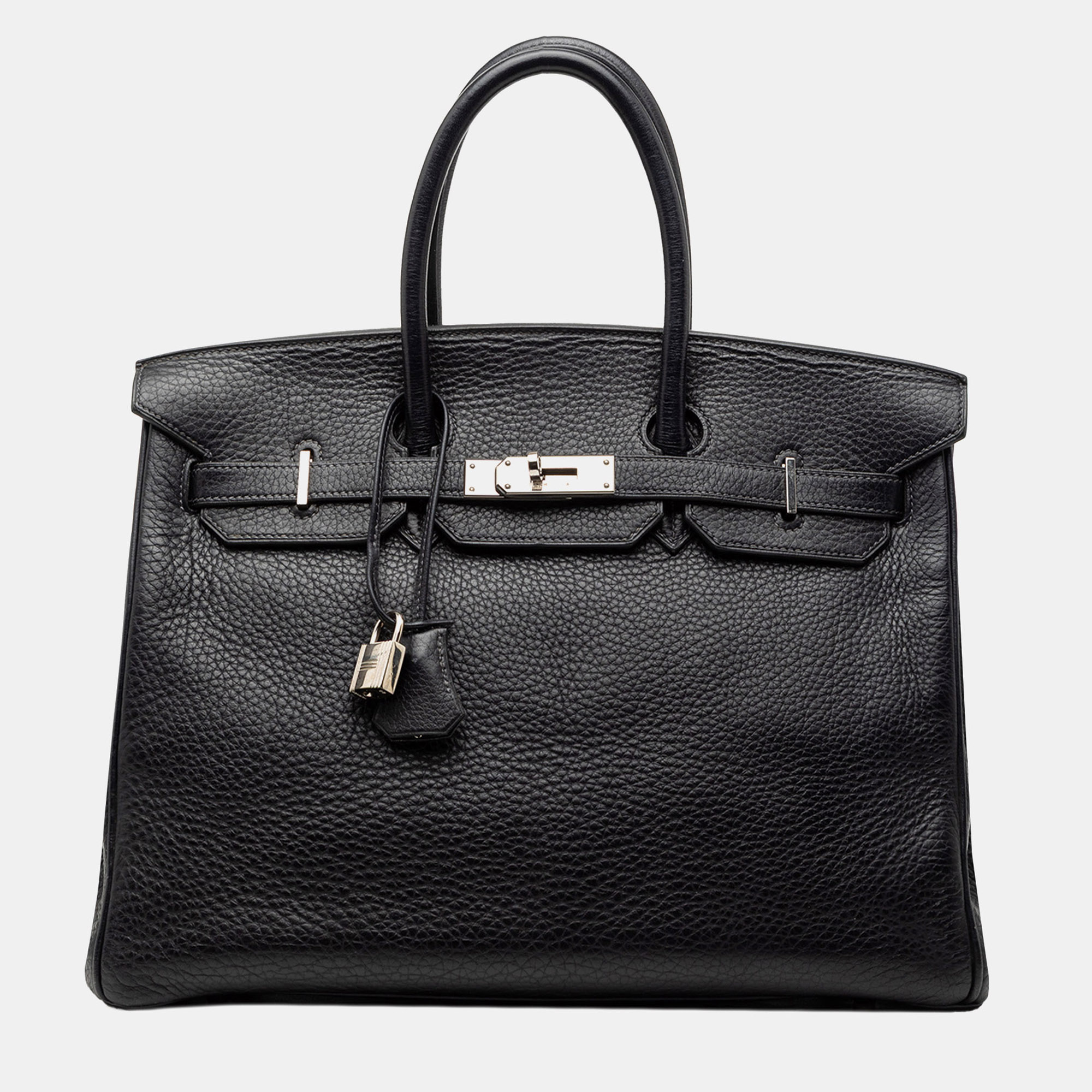

Hermes Black Togo Verso Birkin Retourne 35