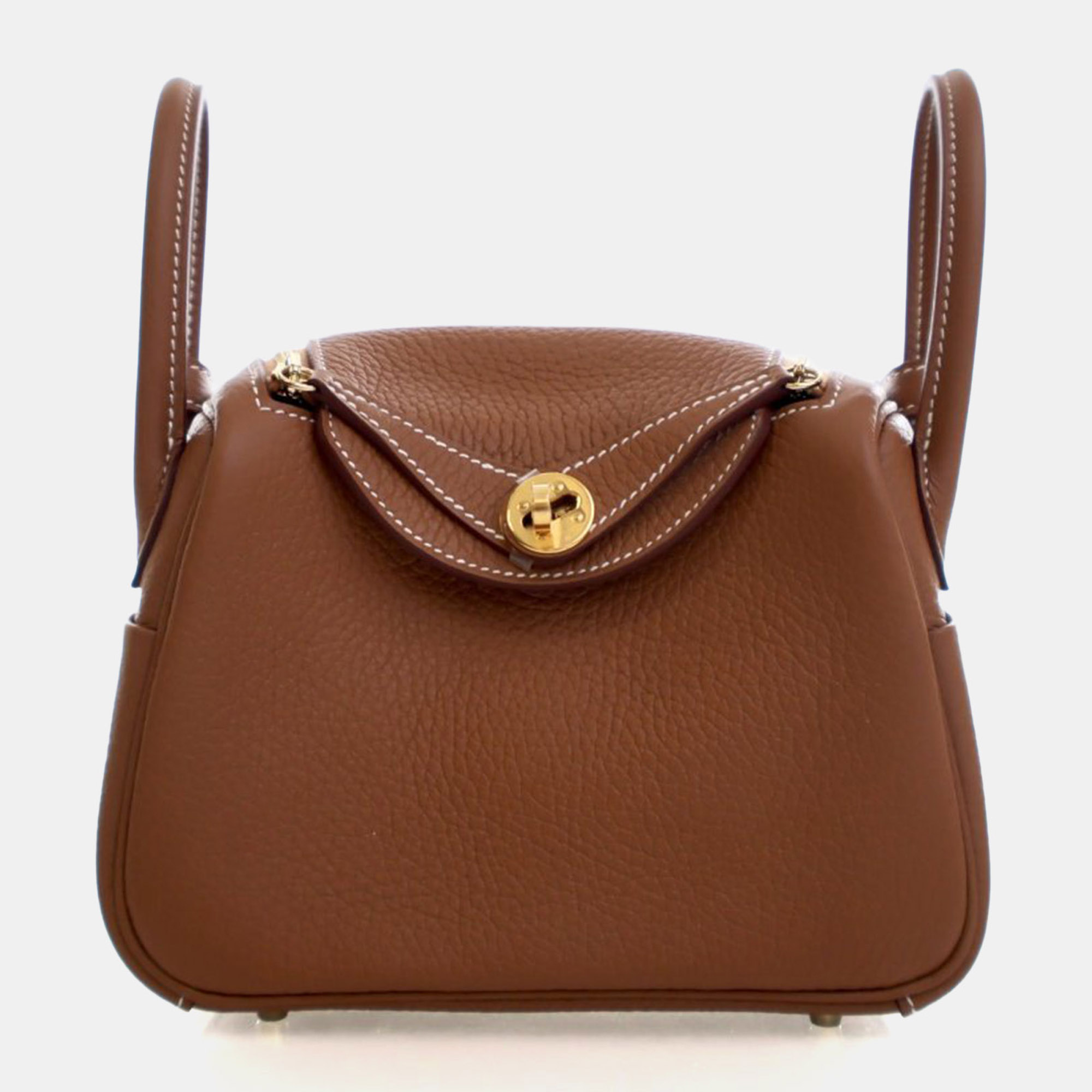 

Hermes Gold Clemence Mini Lindy 20