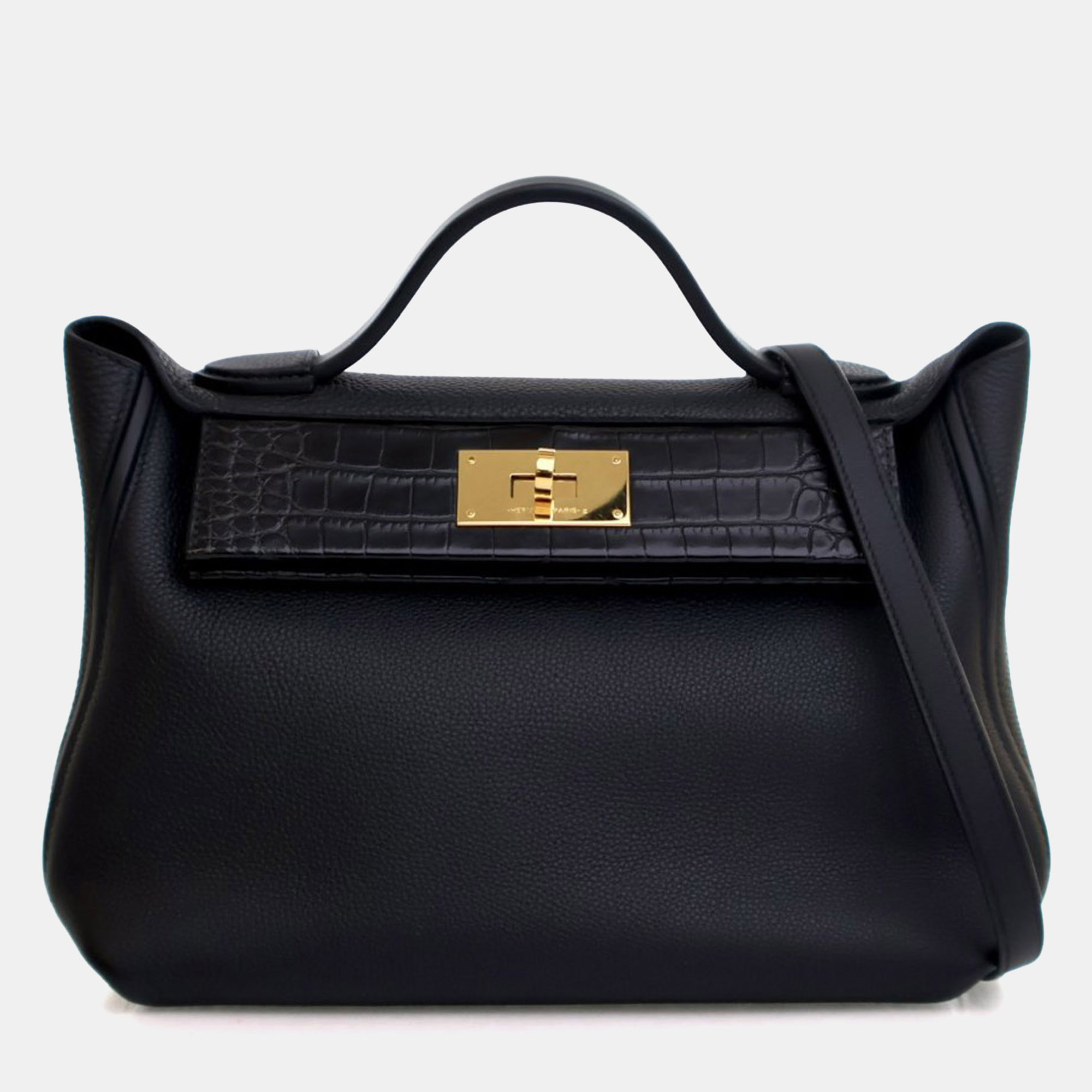 

Hermes Noir Togo 24/24 Touch 29, Black