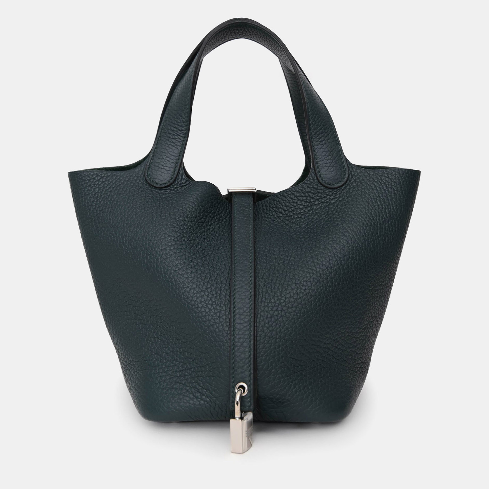 

Hermes 2021 Cypress Vert Clemence Picotin 18, Green