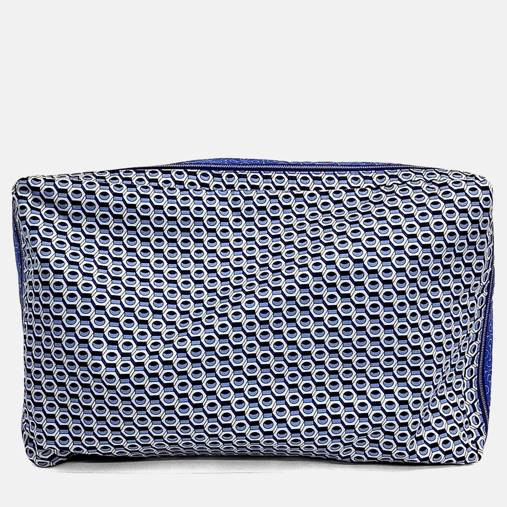

Hermes Travel Cube Pouch MM (A), Blue