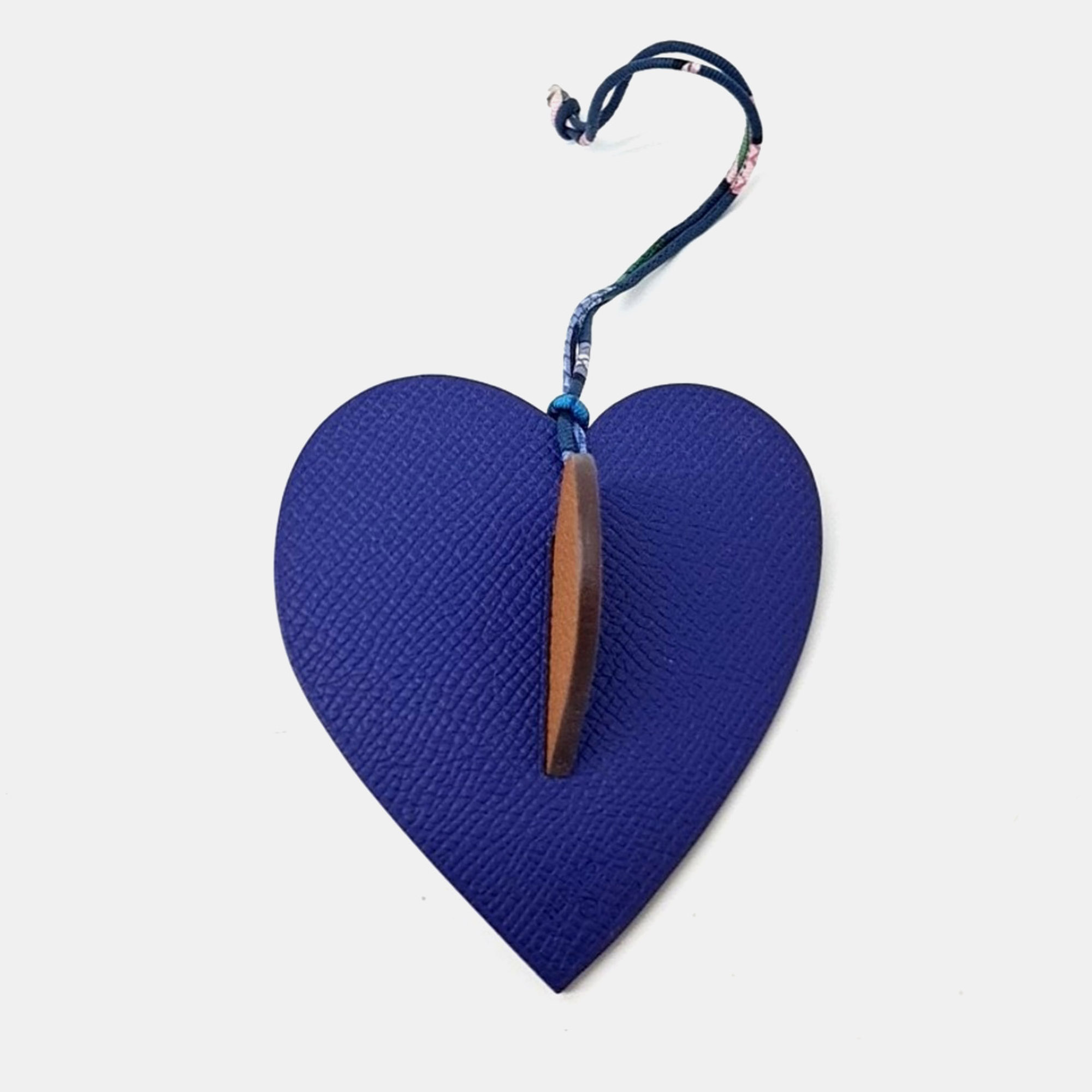 

Hermes Blue Leather Petit H (Petit Hache) Bag