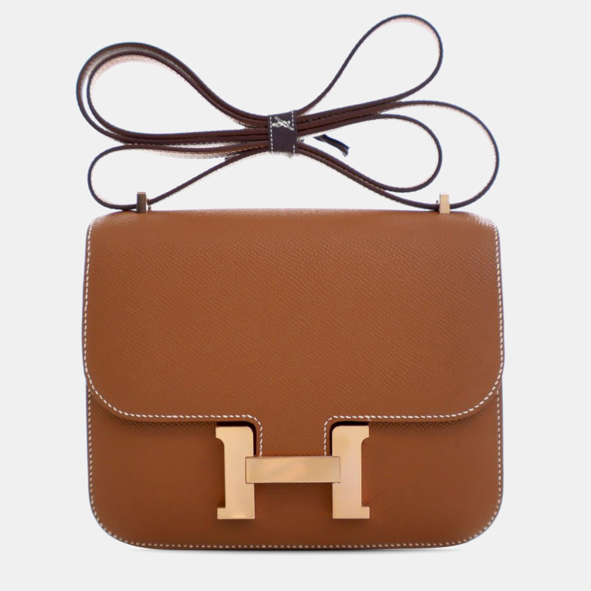 

Hermes Brown Mini Epsom Constance III 18