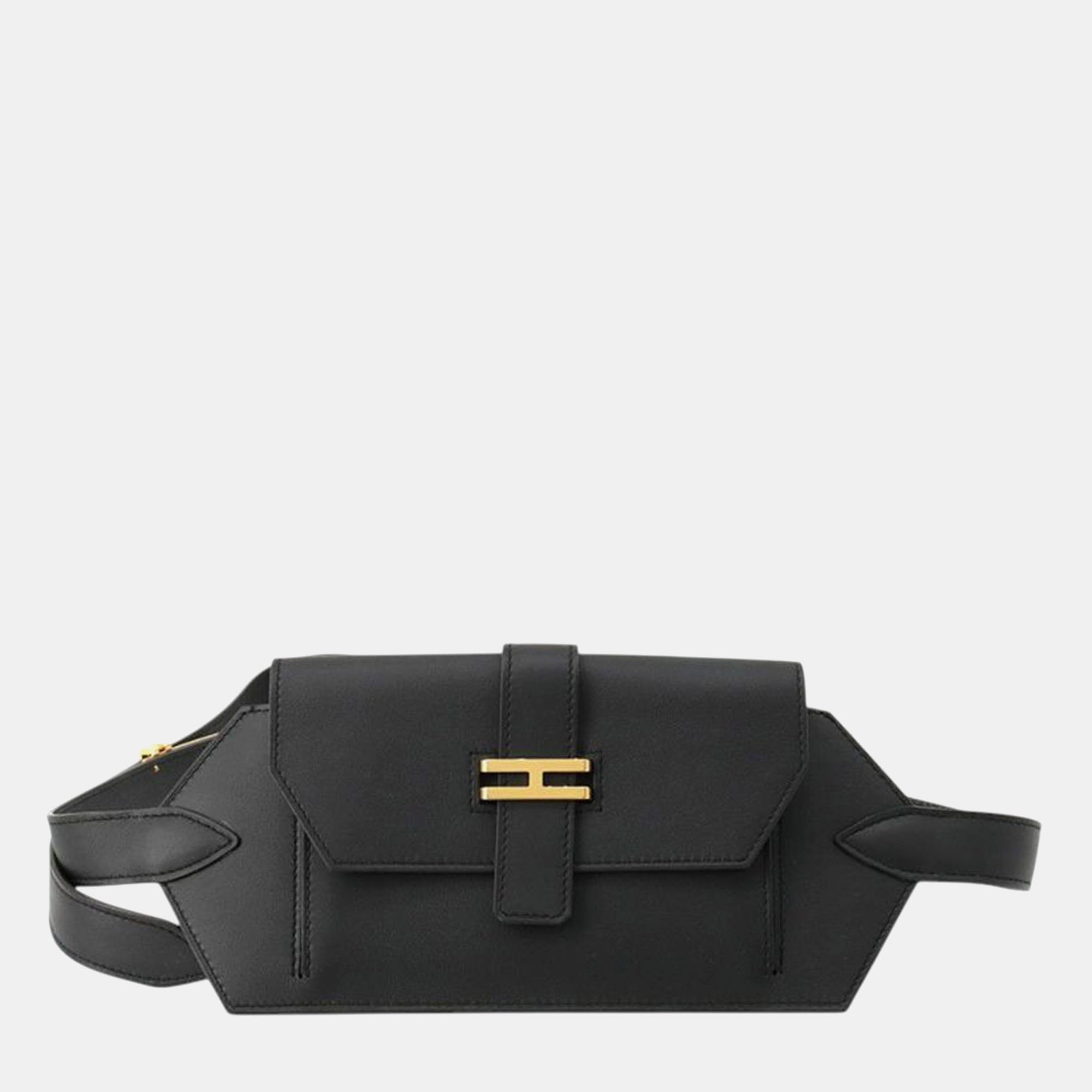 

Hermes Black Swift Elan Pocket 24 Belt Bag