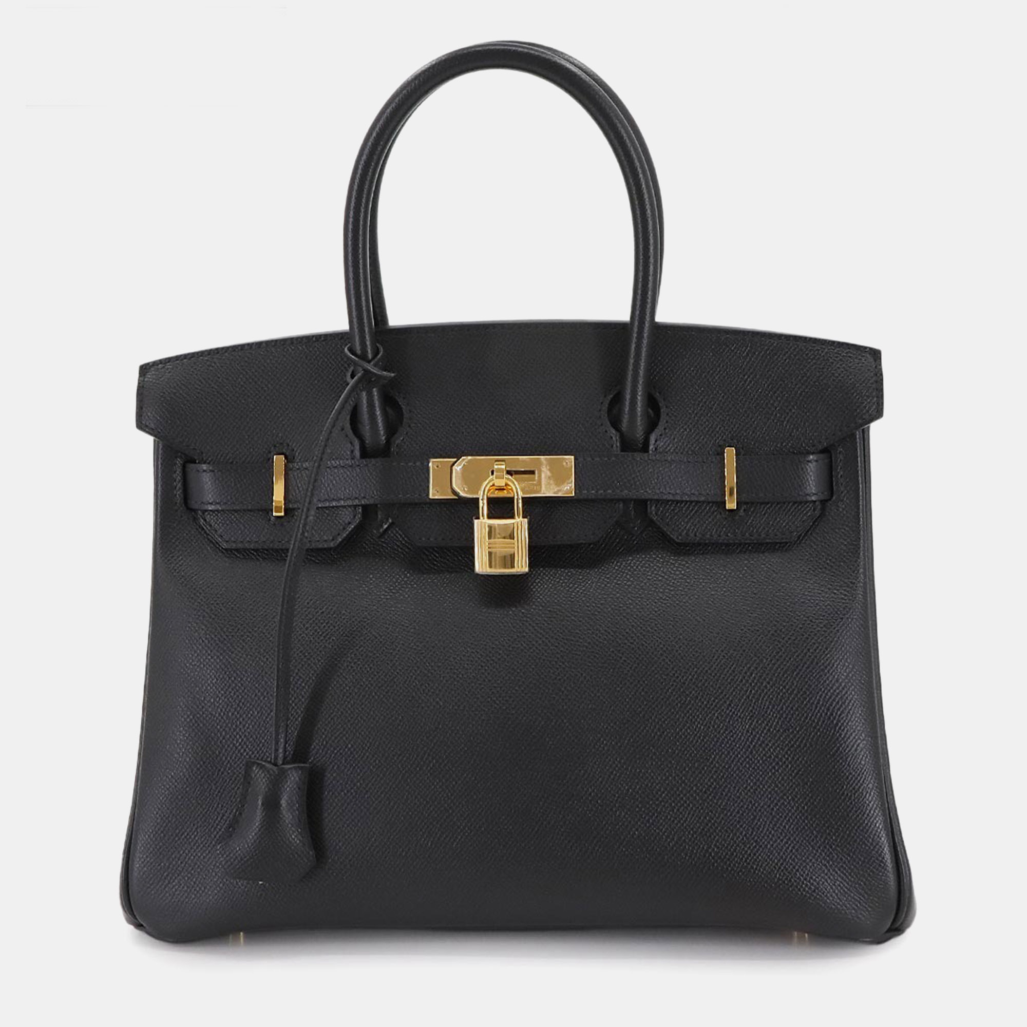 

Hermes Birkin 30 Epson Black Handbag