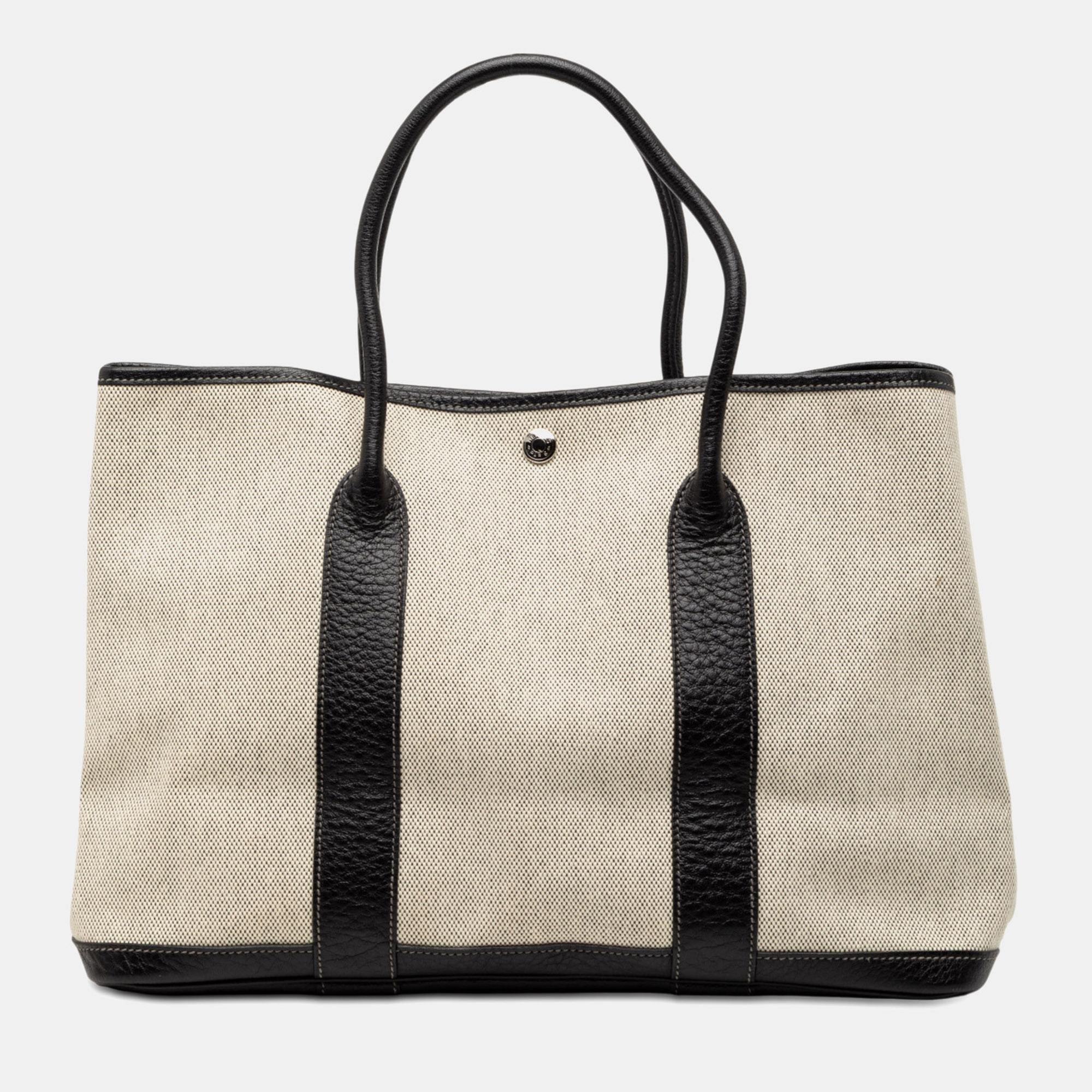 

Hermes Black Brown Toile and Negonda Garden Party 36