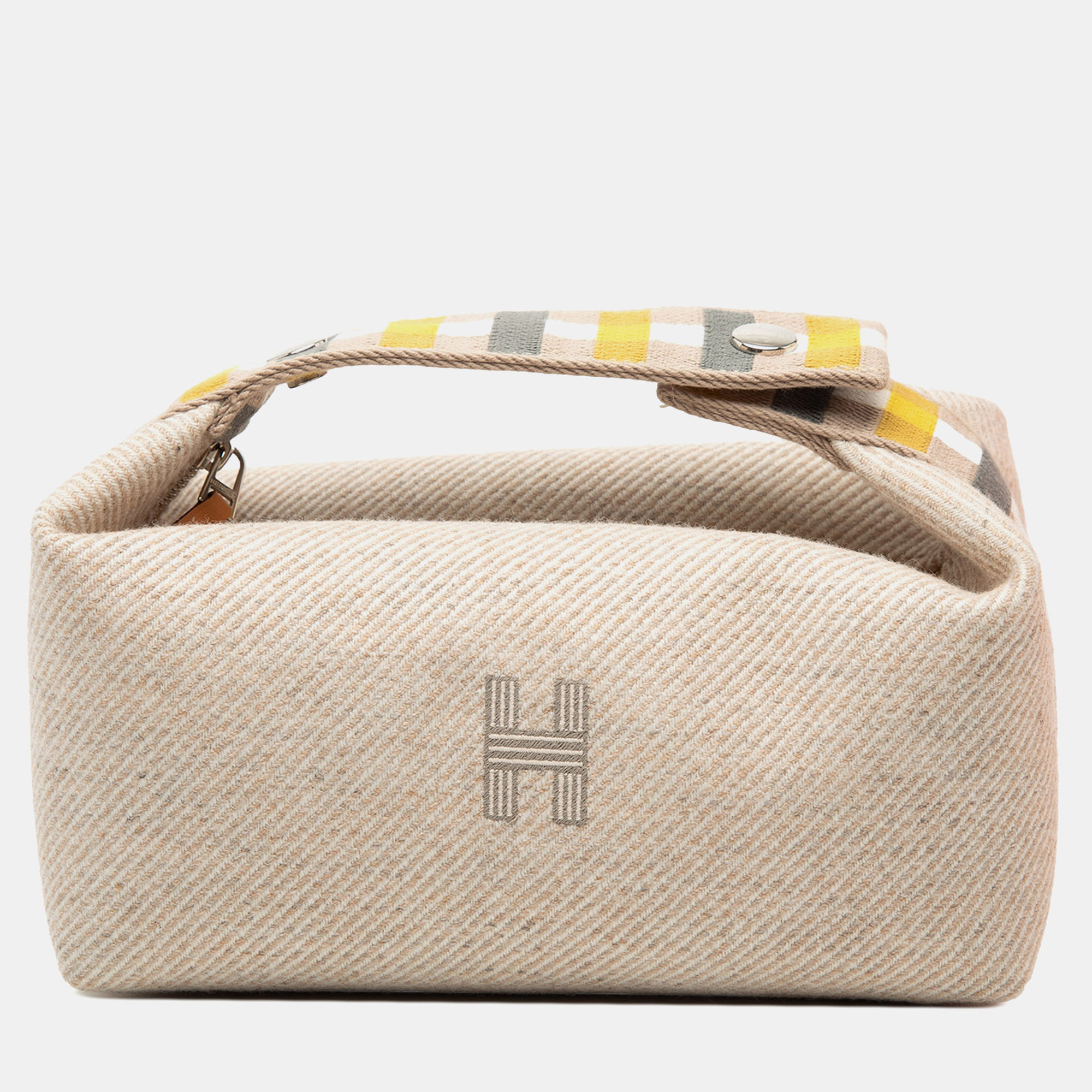 

Hermes Brown Small Wool Bride A Brac Au Carre Case