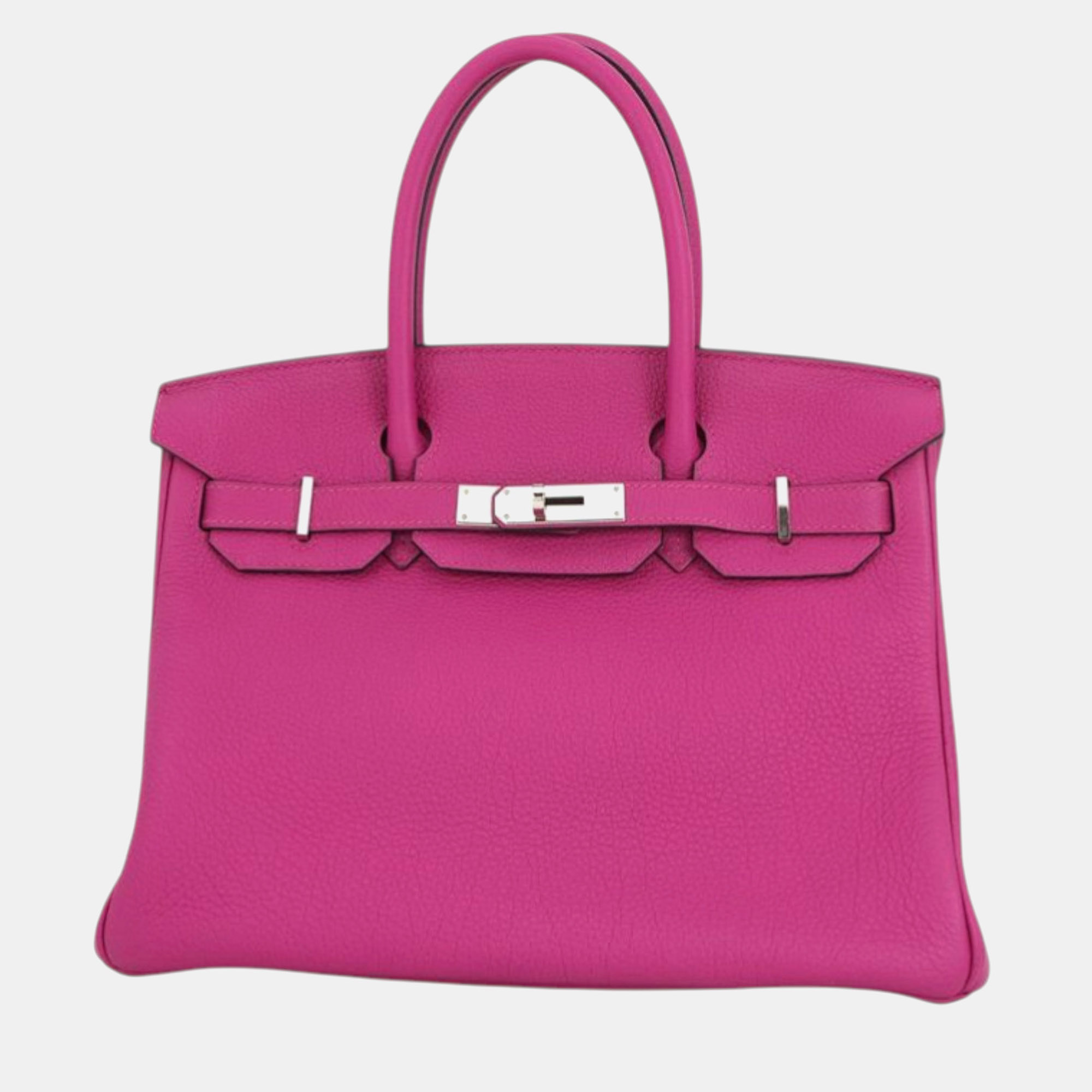 

Hermes Birkin Retourne 30 Pink Togo Bag