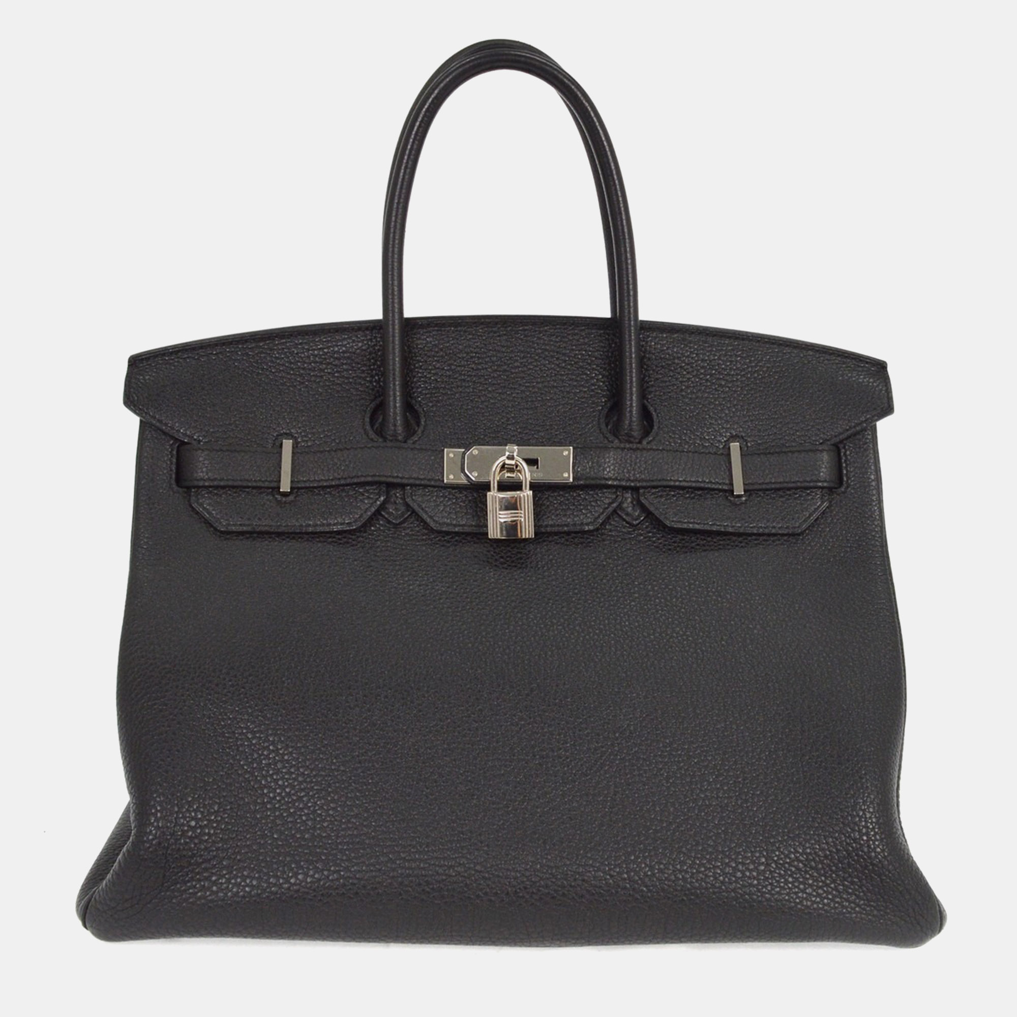 

Hermes Black Togo Birkin 35 Handbag
