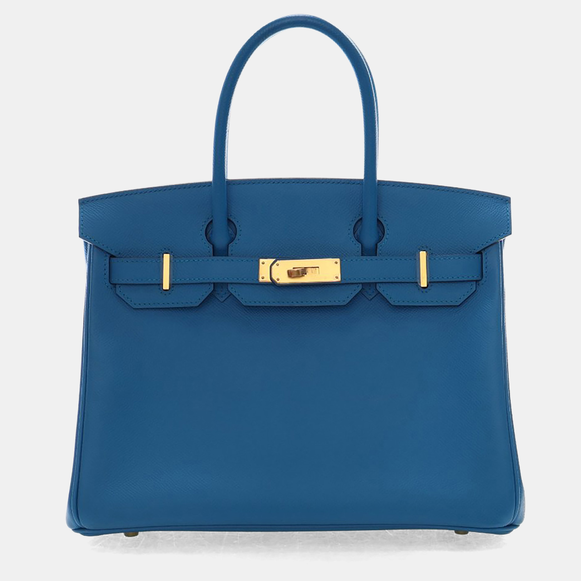 

Hermes Bleu Zanzibar Epsom Birkin 30, Blue