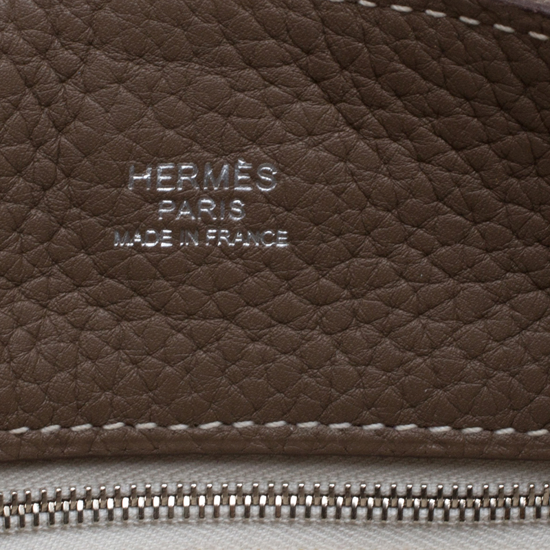 Hermes Cafe Clemence Leather Marwari PM Bag - Yoogi's Closet