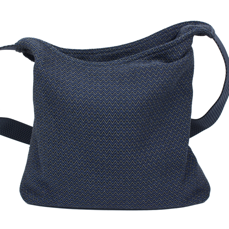 

Hermes Blue Toile Canvas Messenger Bag
