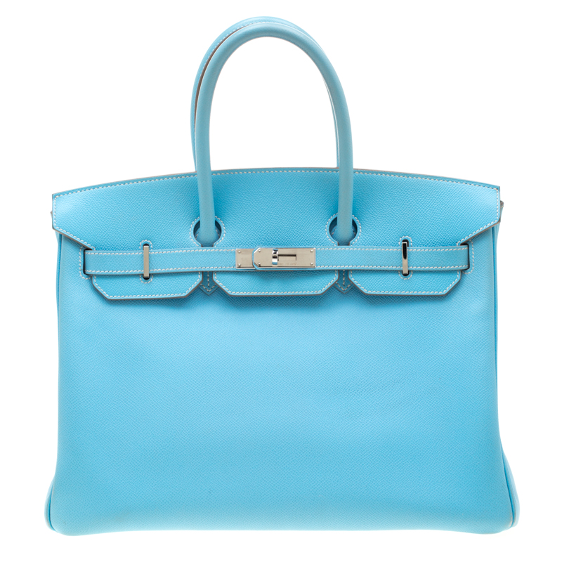 hermes purse blue