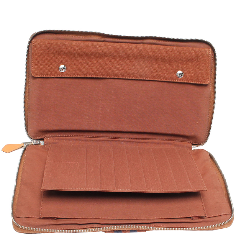 

Hermes Brown Leather Wallet