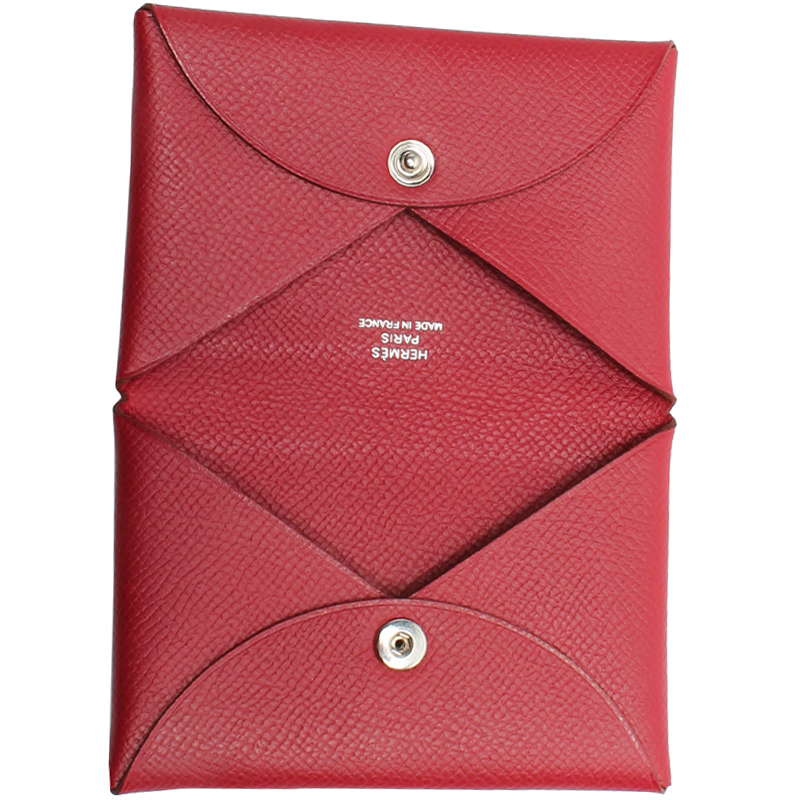 

Hermes Pink Leather Card Case