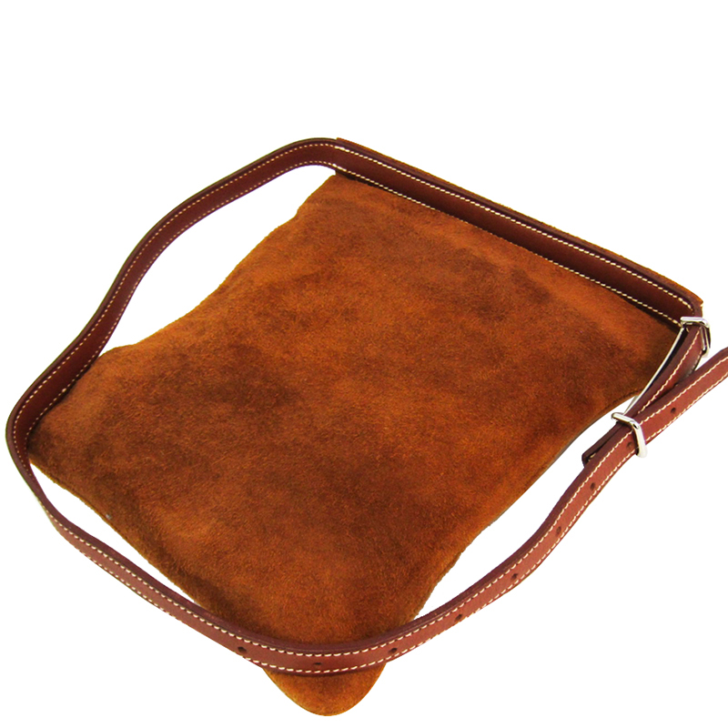 

Hermes Brown Barenia Leather Belt Bag