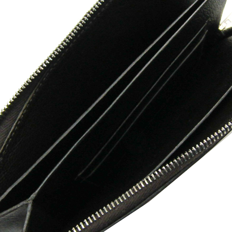 

Hermes Black Gulliver Leather Remix Wallet