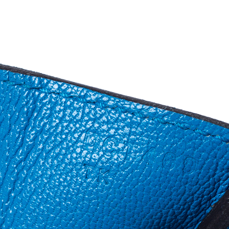 Hermès Bleu Zanzibar Epsom Leather Palladium Hardware Birkin 30