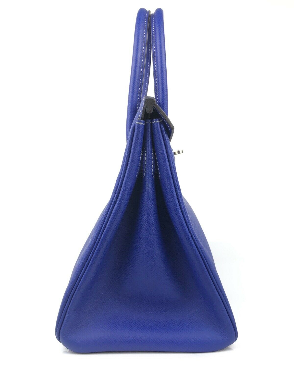 

Hermes Blue Electric Epsom Leather Palladium Hardware Birkin 30 Bag