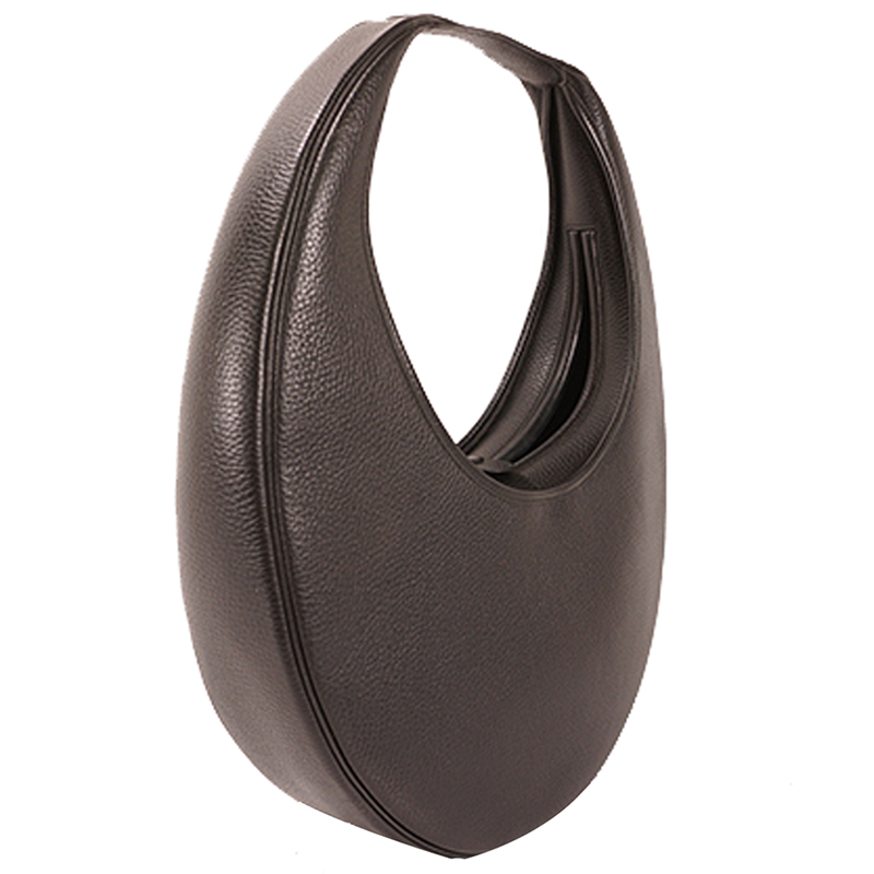 

Hermes Black Leather Shoulder Bag