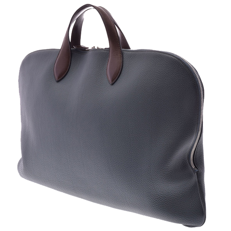 

Hermes Blue Togo Leather Bag